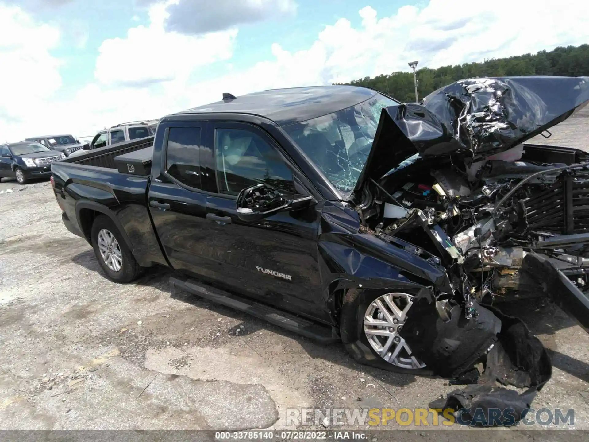 1 Photograph of a damaged car 5TFLA5AAXNX009589 TOYOTA TUNDRA 2WD 2022