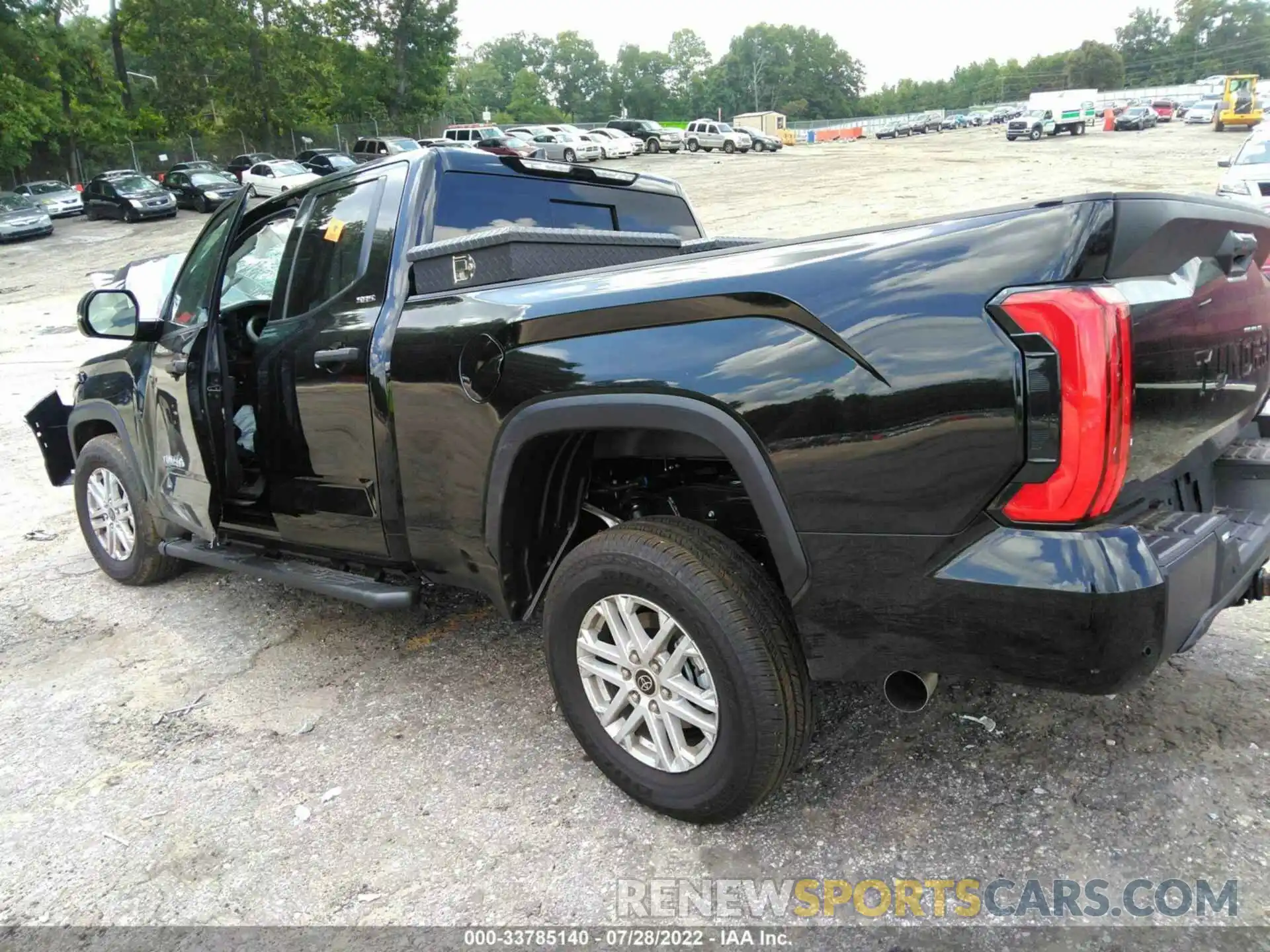 3 Photograph of a damaged car 5TFLA5AAXNX009589 TOYOTA TUNDRA 2WD 2022