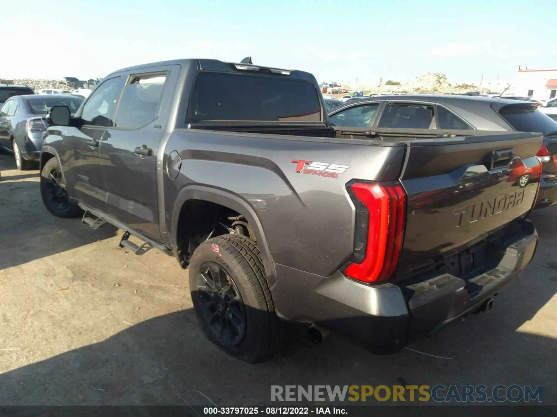 3 Photograph of a damaged car 5TFLA5AB0NX007679 TOYOTA TUNDRA 2WD 2022