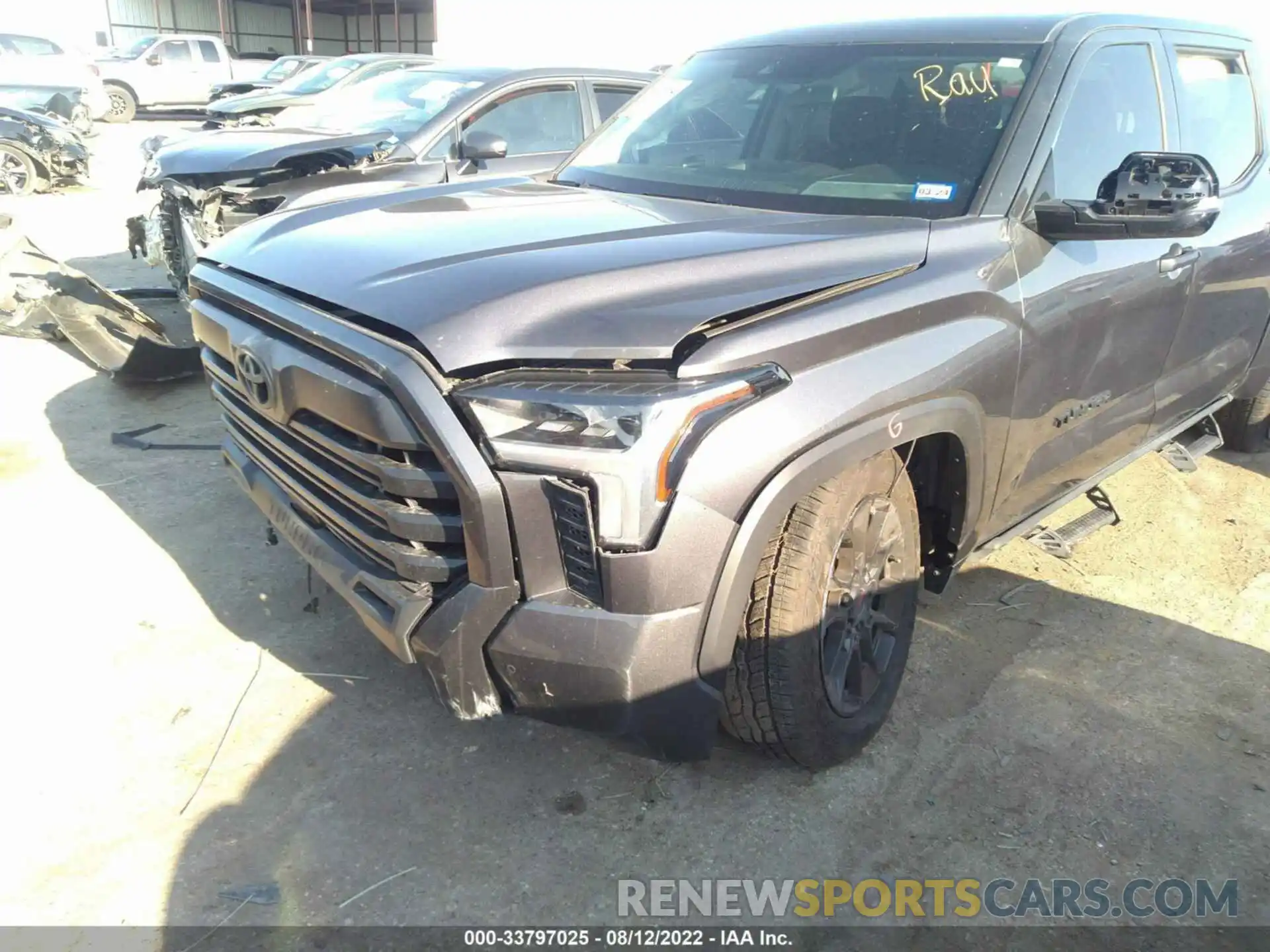 6 Photograph of a damaged car 5TFLA5AB0NX007679 TOYOTA TUNDRA 2WD 2022