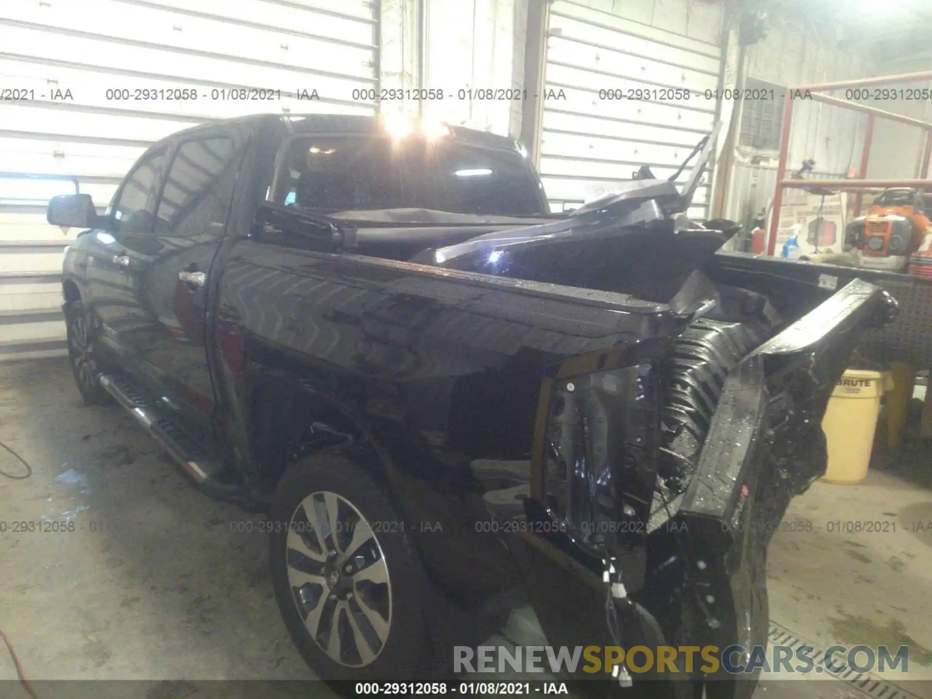 3 Photograph of a damaged car 5TFHY5F11MX983504 TOYOTA TUNDRA 2WD TRUCK 2021