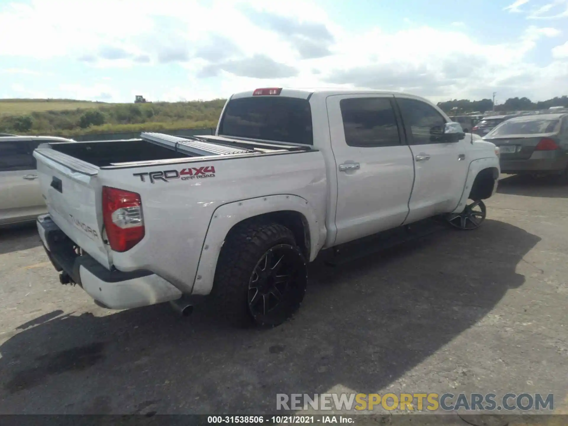 4 Photograph of a damaged car 5TFAY5F10KX812905 TOYOTA TUNDRA 4WD 2019