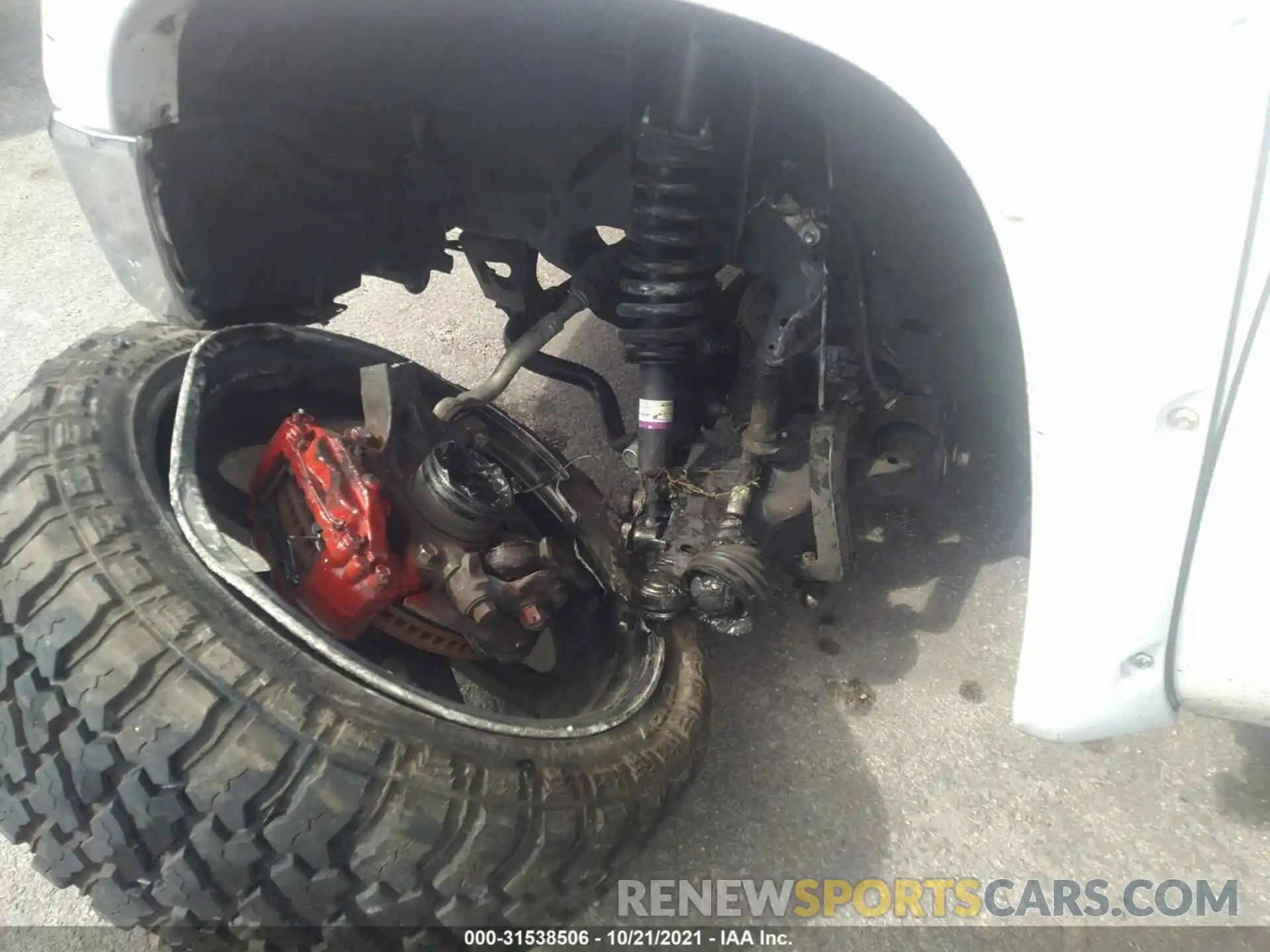 6 Photograph of a damaged car 5TFAY5F10KX812905 TOYOTA TUNDRA 4WD 2019