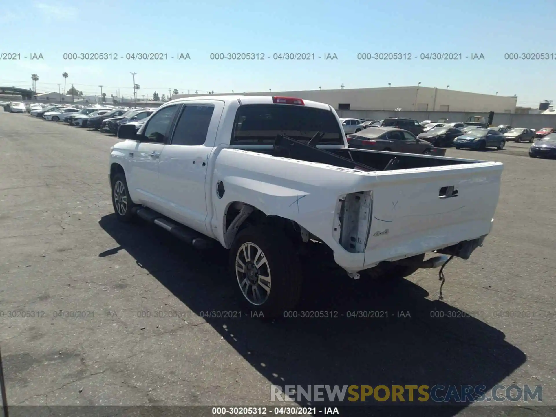 3 Photograph of a damaged car 5TFAY5F10KX839022 TOYOTA TUNDRA 4WD 2019