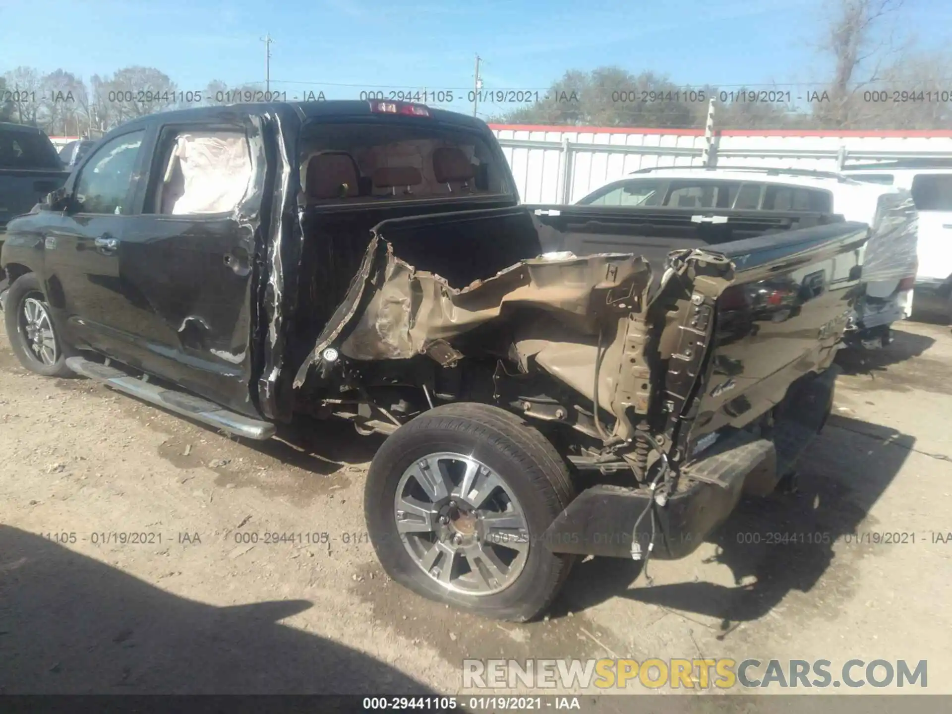 3 Photograph of a damaged car 5TFAY5F11KX835237 TOYOTA TUNDRA 4WD 2019