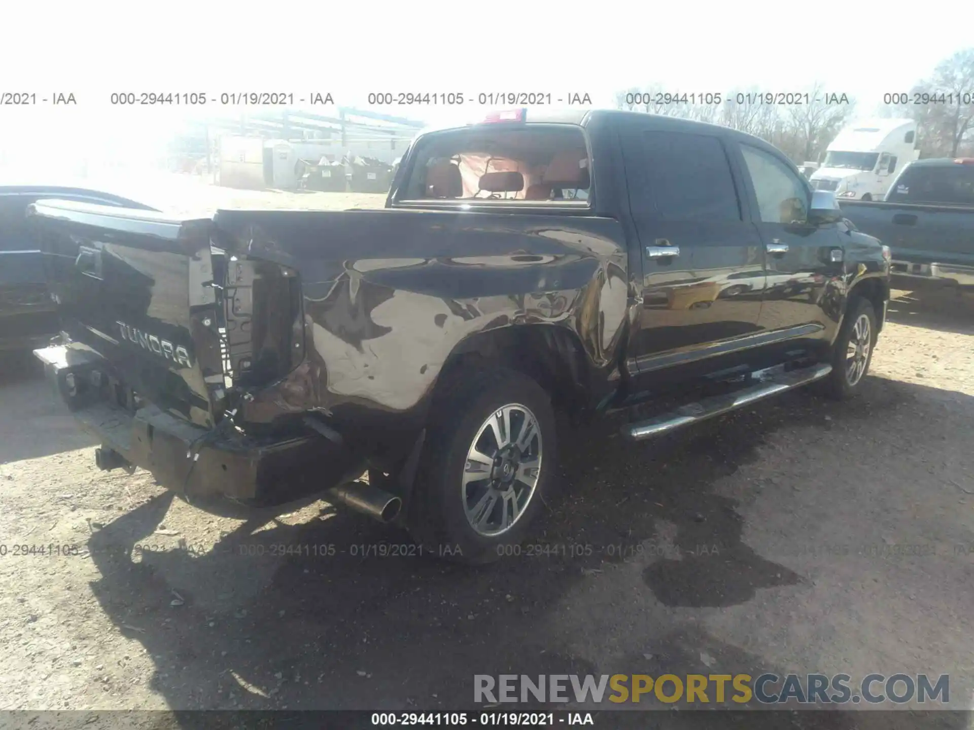 4 Photograph of a damaged car 5TFAY5F11KX835237 TOYOTA TUNDRA 4WD 2019