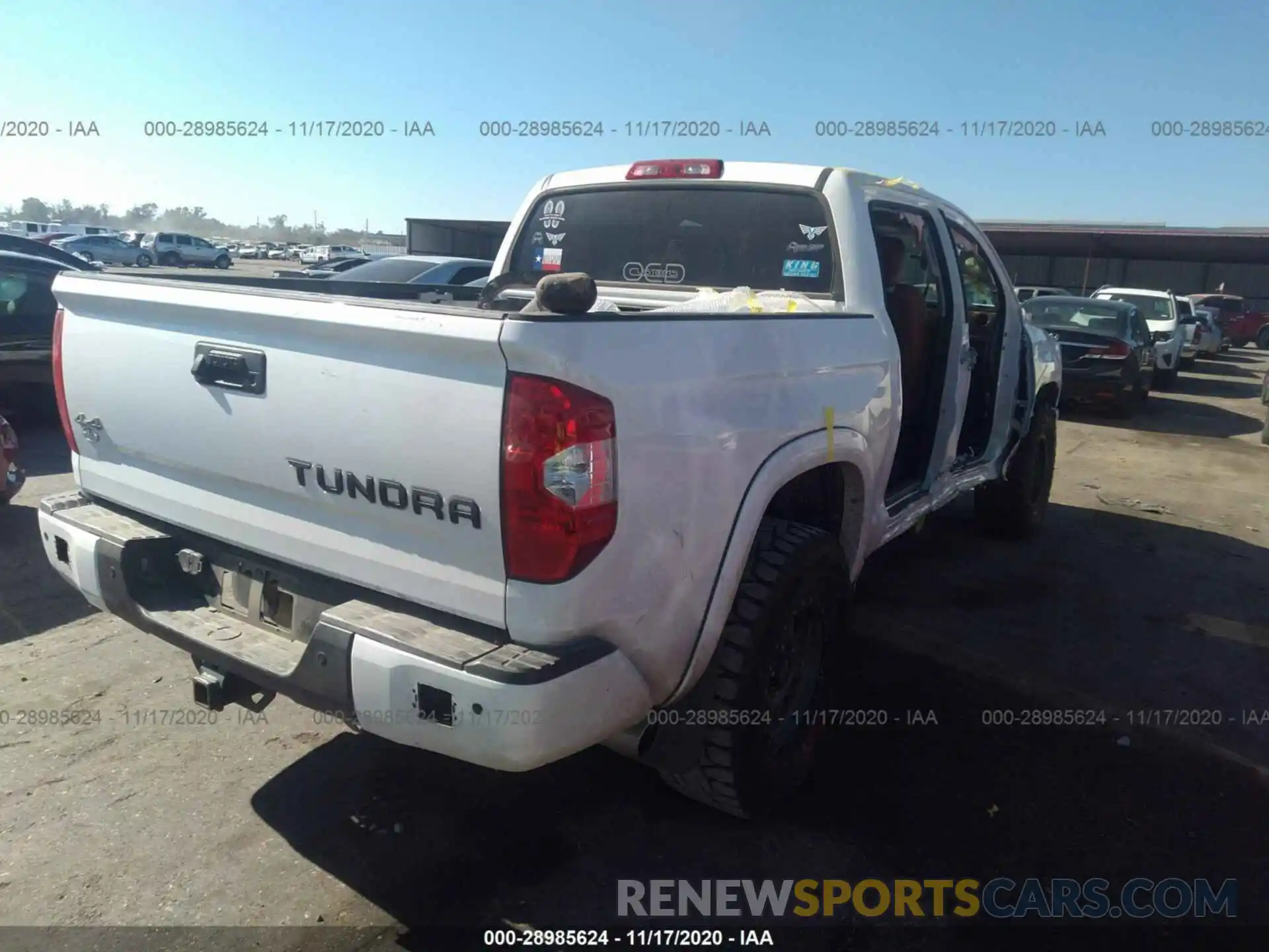 4 Photograph of a damaged car 5TFAY5F12KX814669 TOYOTA TUNDRA 4WD 2019