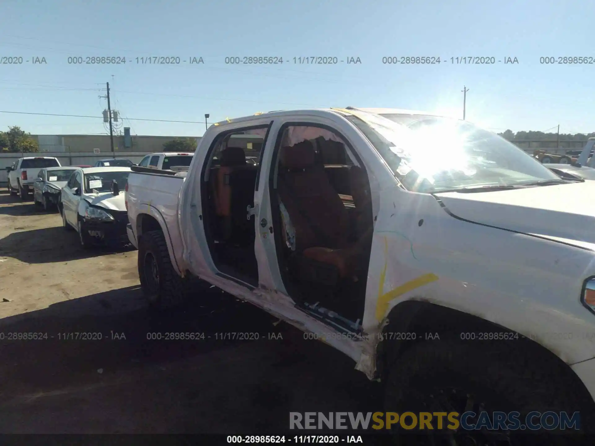 6 Photograph of a damaged car 5TFAY5F12KX814669 TOYOTA TUNDRA 4WD 2019