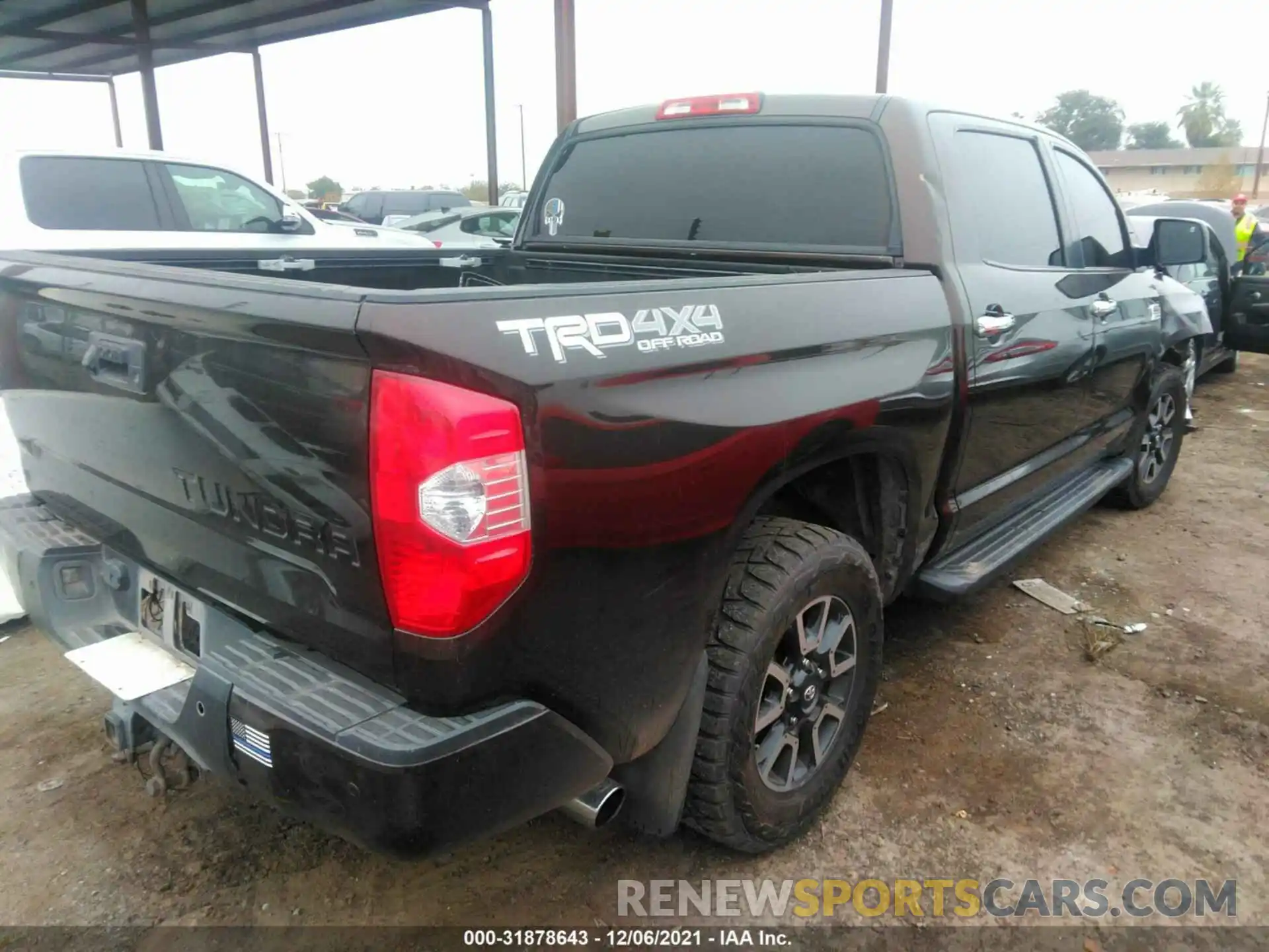 4 Photograph of a damaged car 5TFAY5F12KX866870 TOYOTA TUNDRA 4WD 2019