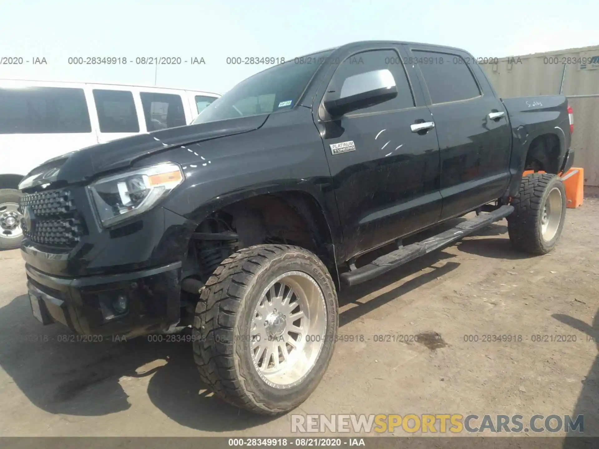 2 Photograph of a damaged car 5TFAY5F13KX785571 TOYOTA TUNDRA 4WD 2019