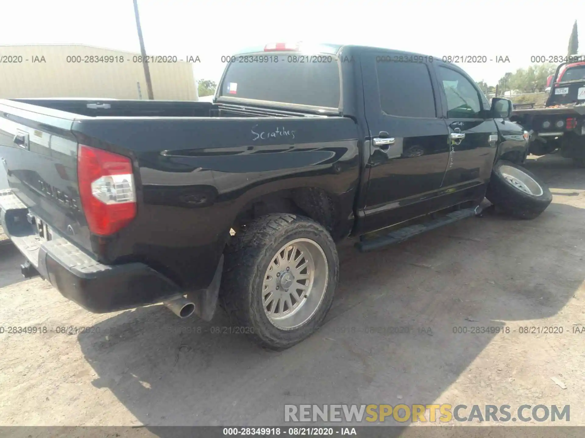 4 Photograph of a damaged car 5TFAY5F13KX785571 TOYOTA TUNDRA 4WD 2019