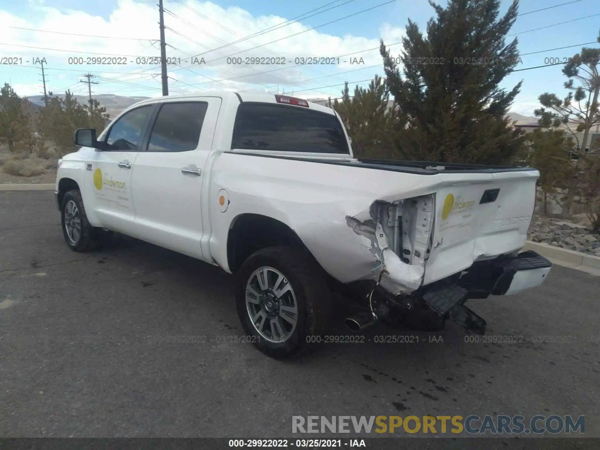 3 Photograph of a damaged car 5TFAY5F13KX787756 TOYOTA TUNDRA 4WD 2019