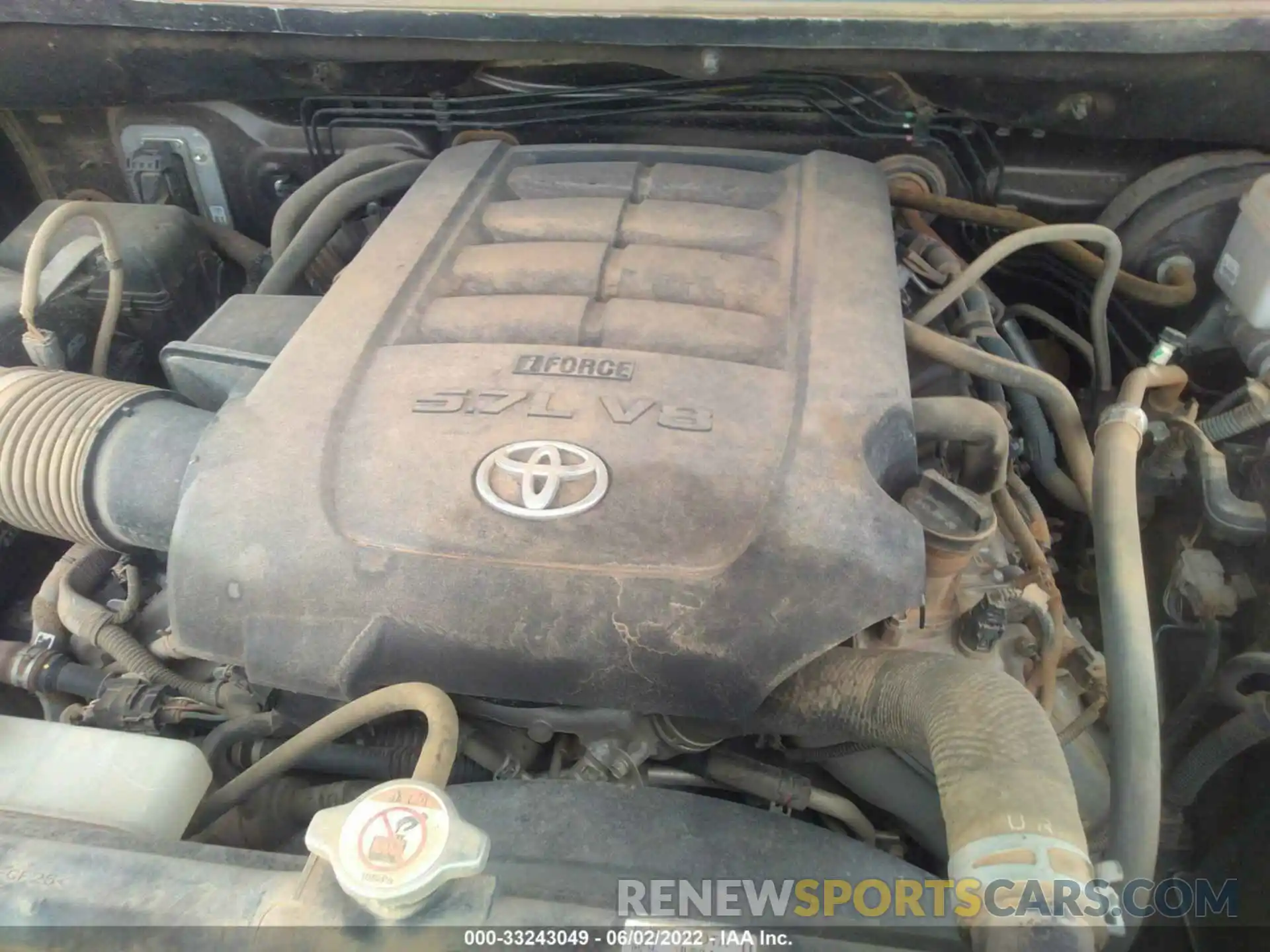 10 Photograph of a damaged car 5TFAY5F15KX787855 TOYOTA TUNDRA 4WD 2019