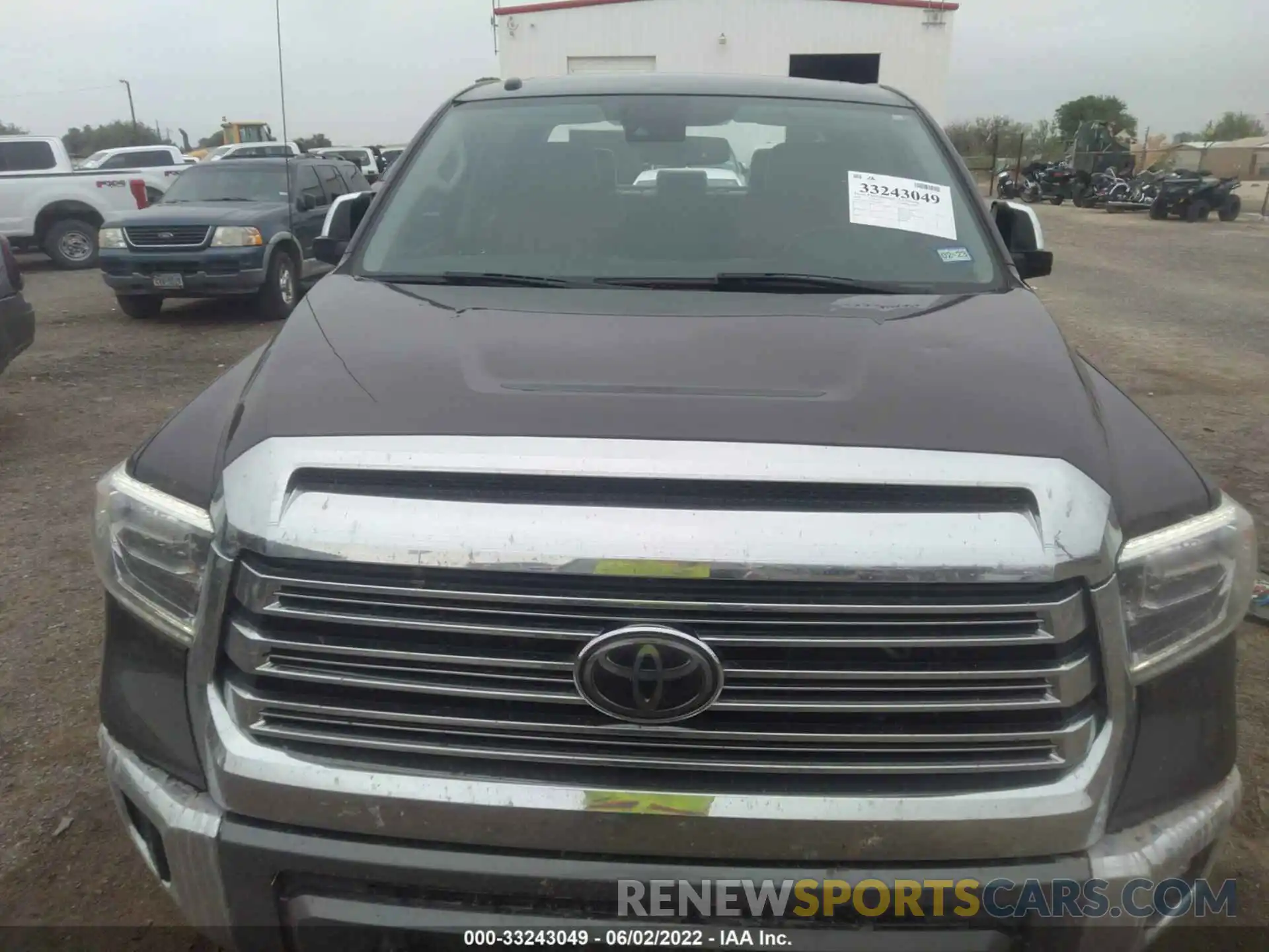 6 Photograph of a damaged car 5TFAY5F15KX787855 TOYOTA TUNDRA 4WD 2019