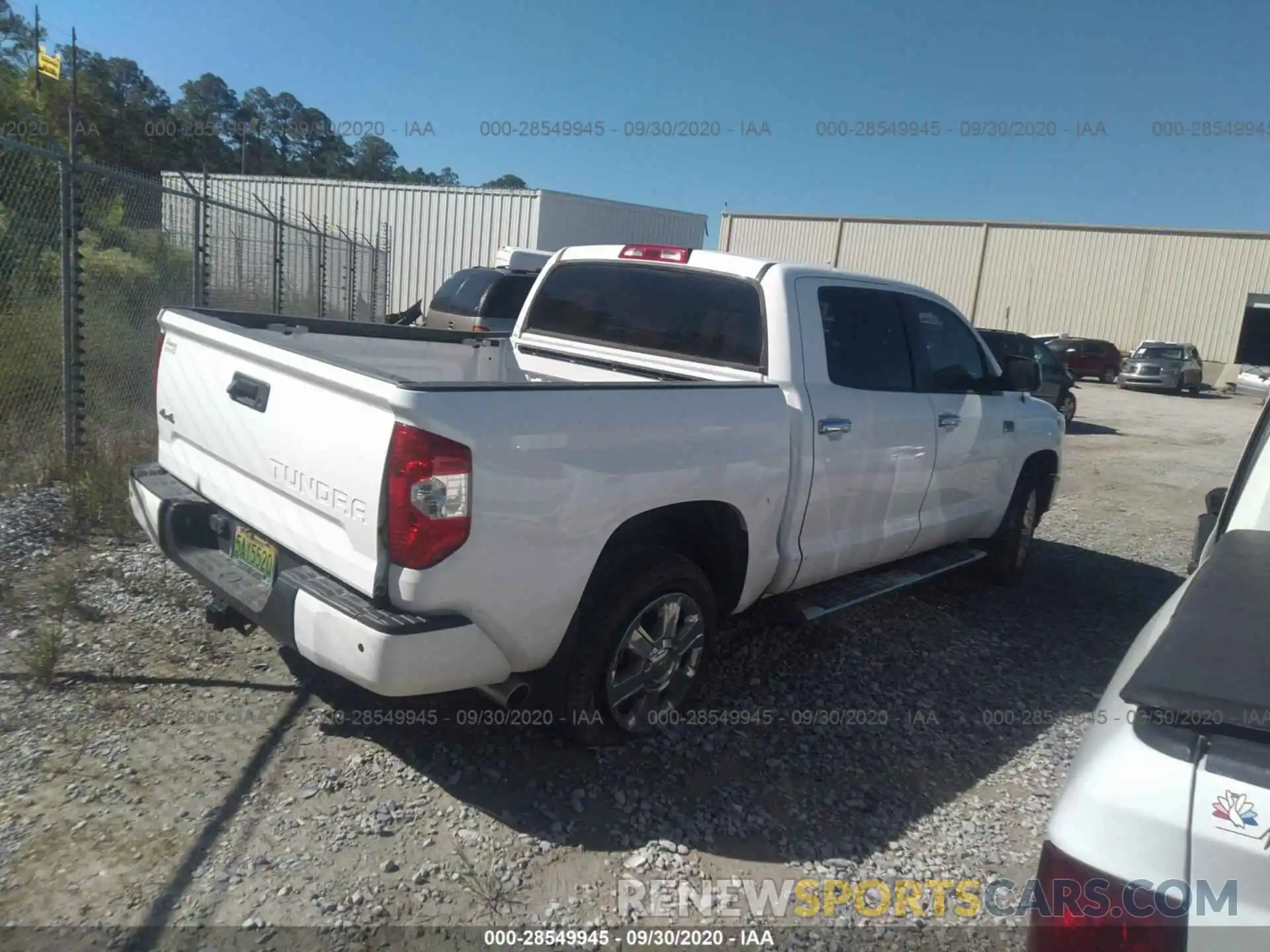 4 Photograph of a damaged car 5TFAY5F15KX817081 TOYOTA TUNDRA 4WD 2019