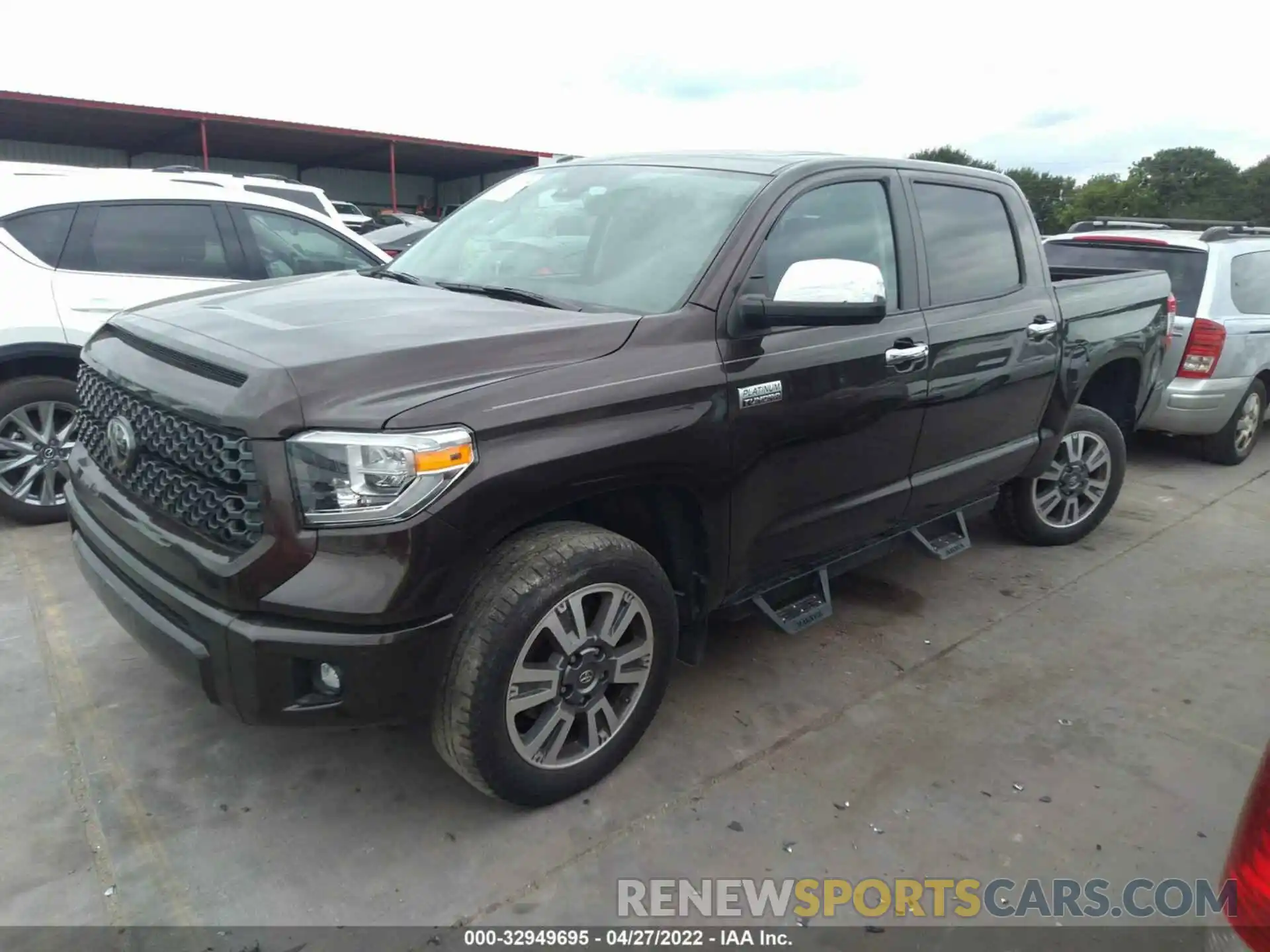 2 Photograph of a damaged car 5TFAY5F16KX830664 TOYOTA TUNDRA 4WD 2019