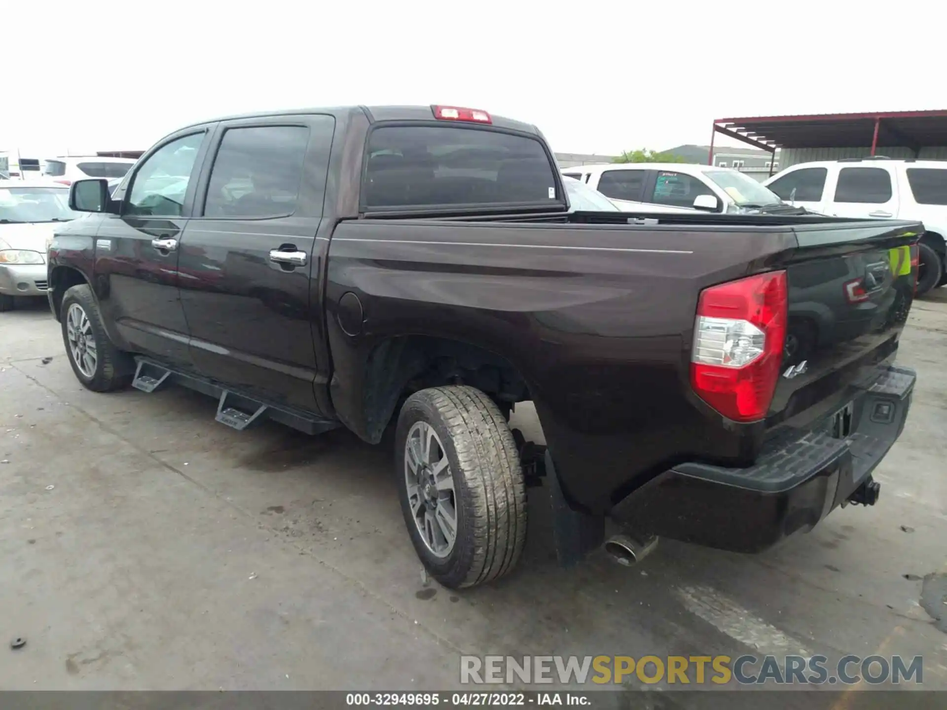 3 Photograph of a damaged car 5TFAY5F16KX830664 TOYOTA TUNDRA 4WD 2019