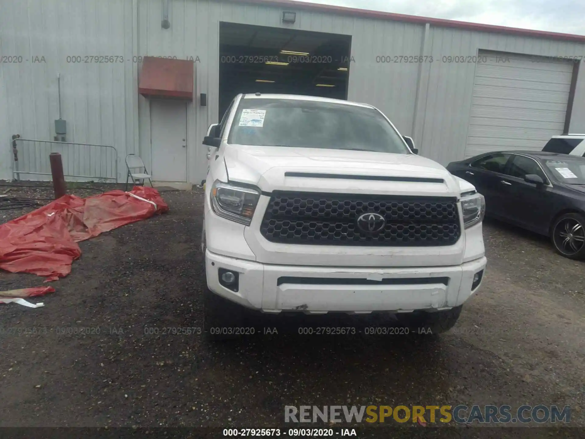 12 Photograph of a damaged car 5TFAY5F17KX780048 TOYOTA TUNDRA 4WD 2019