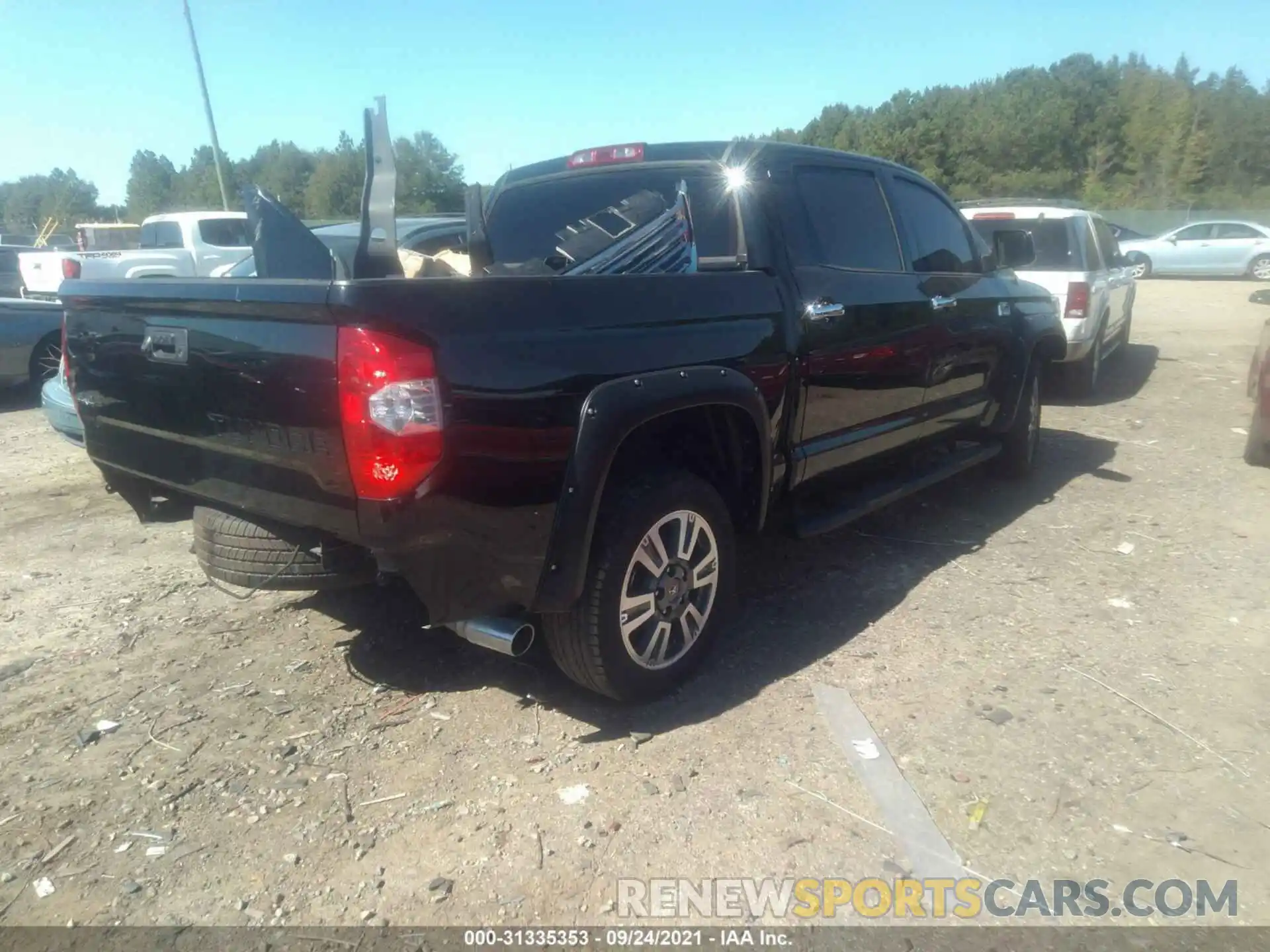 4 Photograph of a damaged car 5TFAY5F17KX810486 TOYOTA TUNDRA 4WD 2019