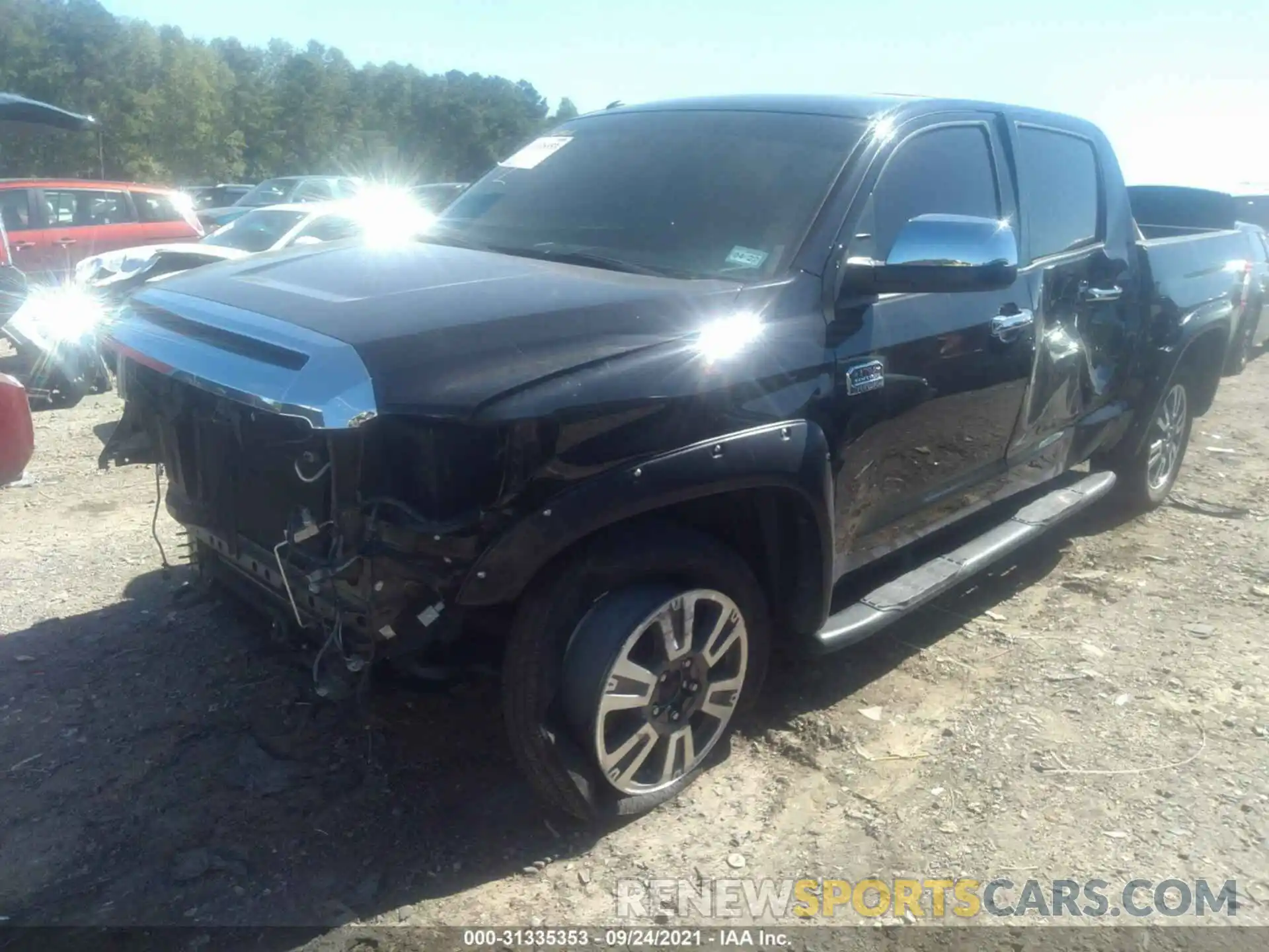 6 Photograph of a damaged car 5TFAY5F17KX810486 TOYOTA TUNDRA 4WD 2019