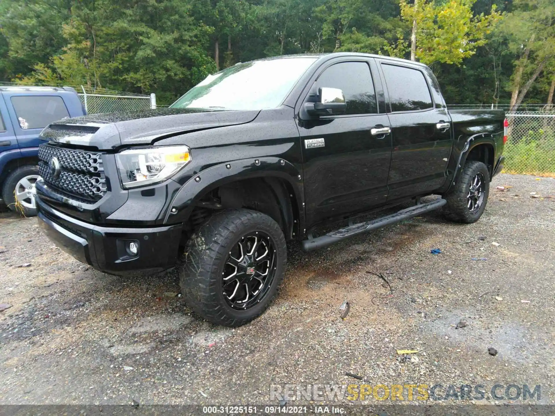 2 Photograph of a damaged car 5TFAY5F17KX849918 TOYOTA TUNDRA 4WD 2019