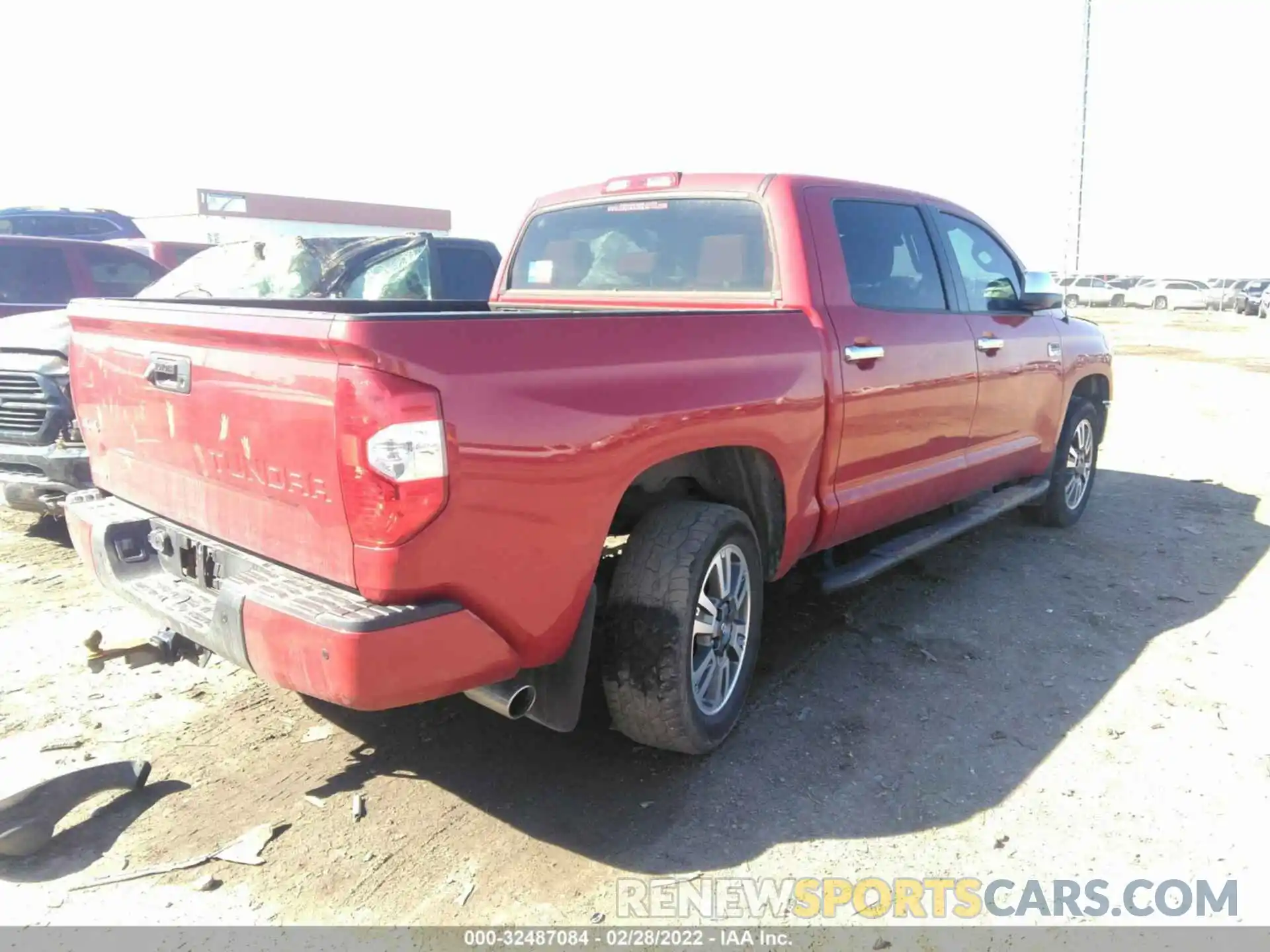 4 Photograph of a damaged car 5TFAY5F17KX851829 TOYOTA TUNDRA 4WD 2019