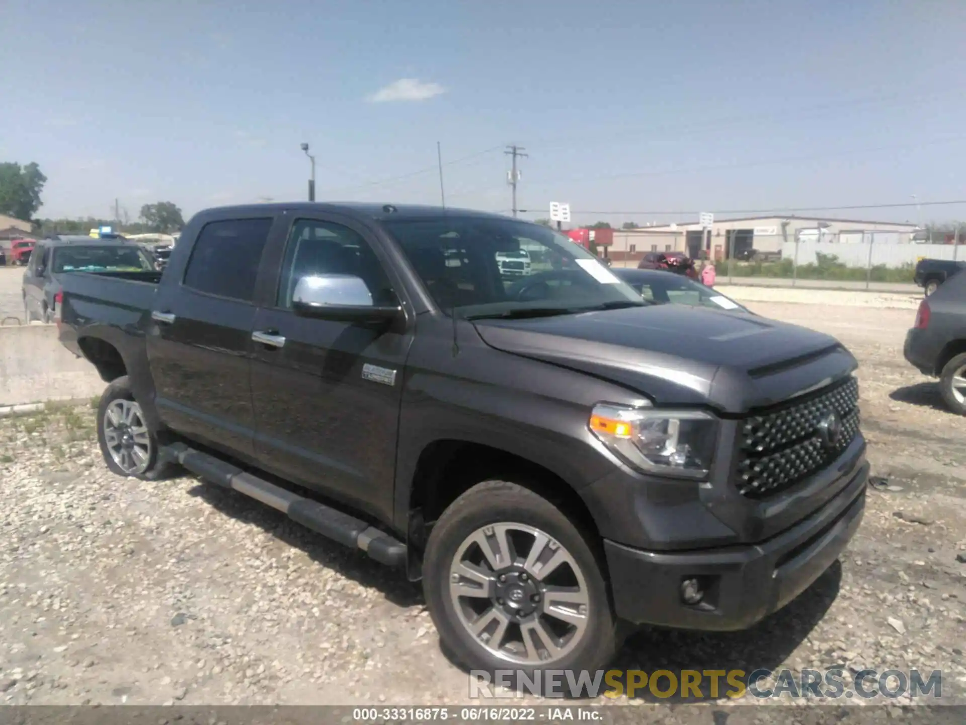 1 Photograph of a damaged car 5TFAY5F18KX831850 TOYOTA TUNDRA 4WD 2019