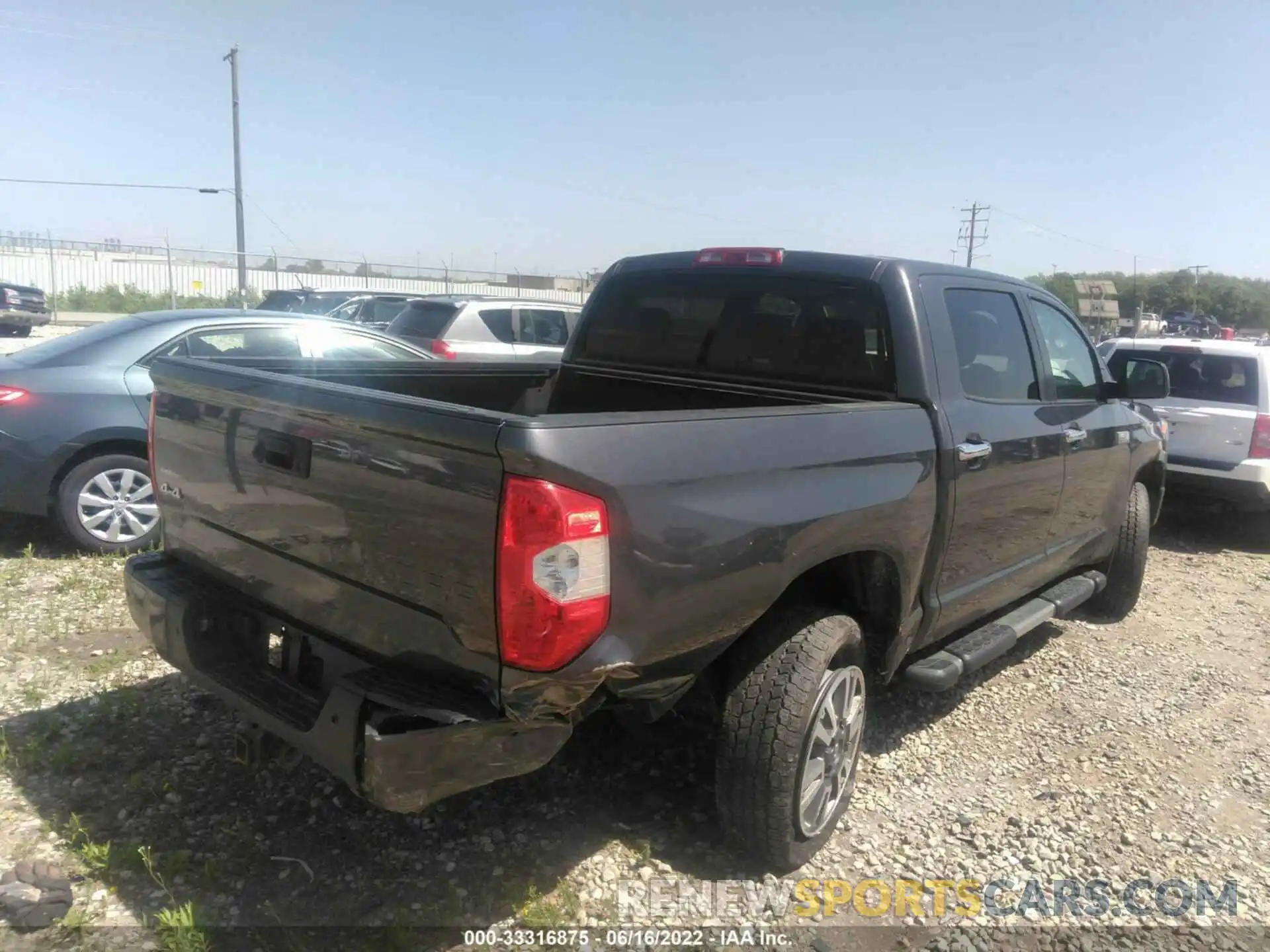 4 Photograph of a damaged car 5TFAY5F18KX831850 TOYOTA TUNDRA 4WD 2019