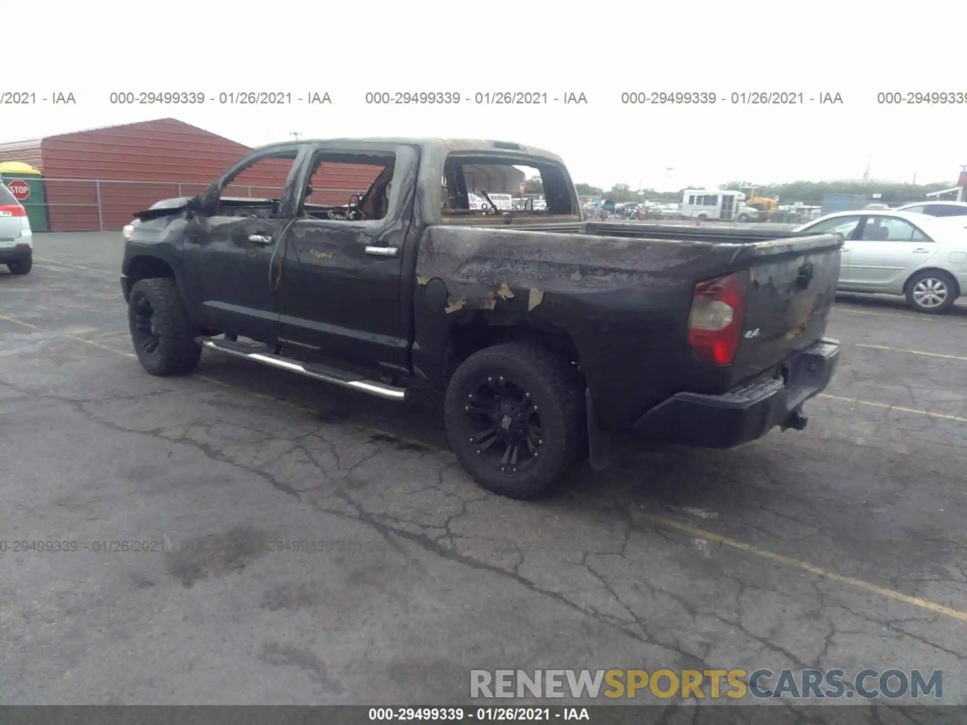 3 Photograph of a damaged car 5TFAY5F19KX868051 TOYOTA TUNDRA 4WD 2019