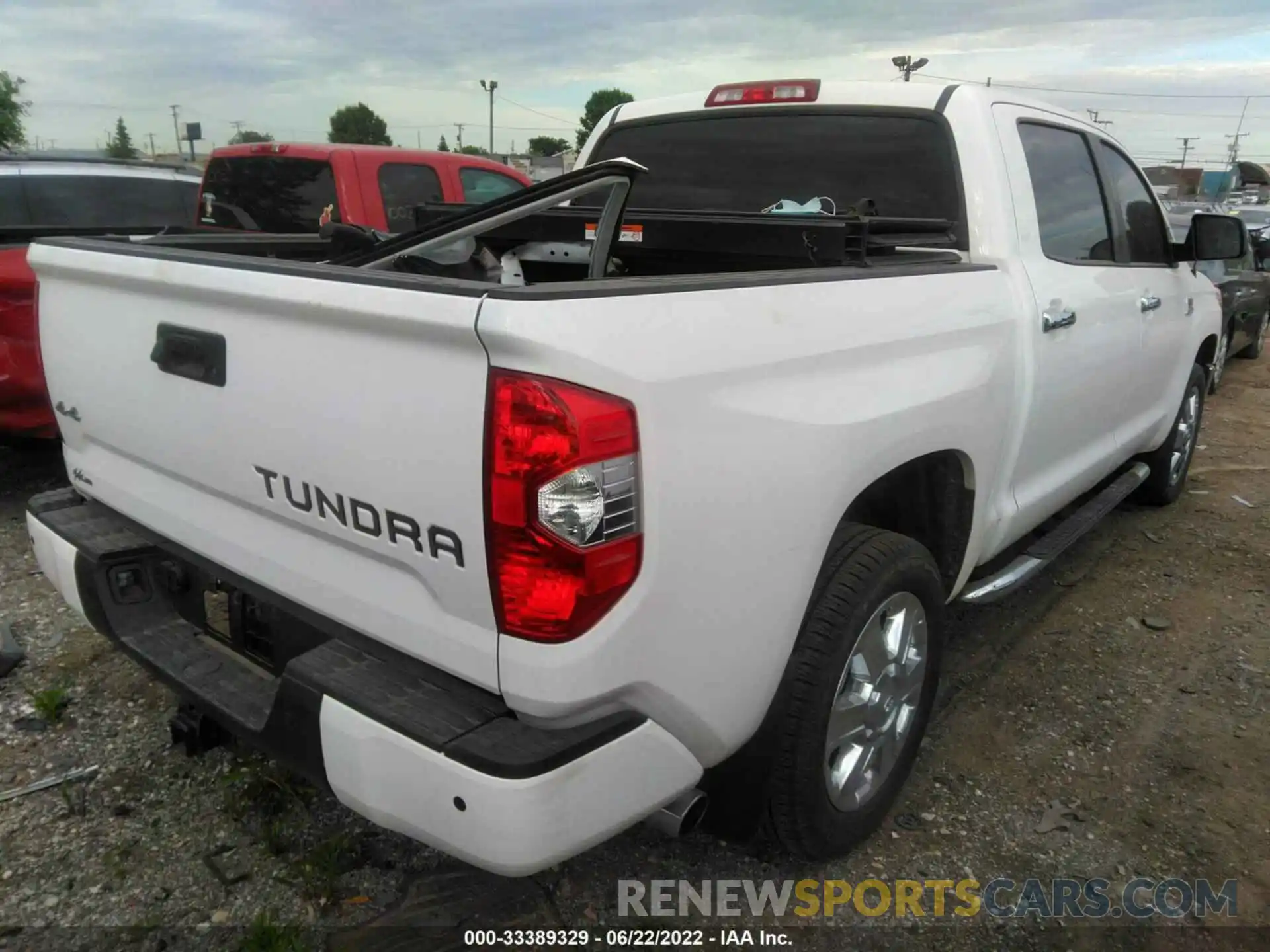 4 Photograph of a damaged car 5TFAY5F1XKX782103 TOYOTA TUNDRA 4WD 2019