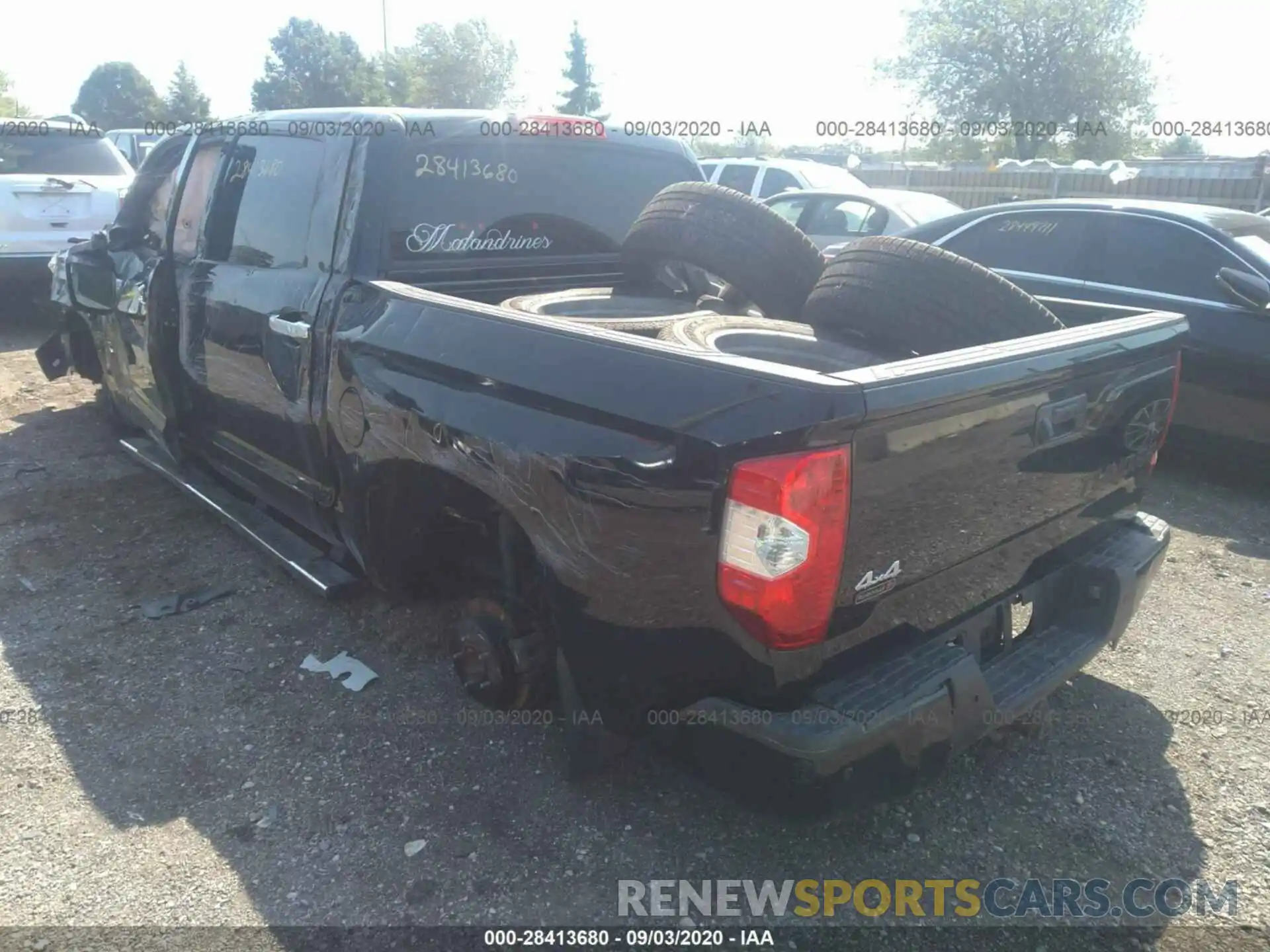 3 Photograph of a damaged car 5TFAY5F1XKX831252 TOYOTA TUNDRA 4WD 2019