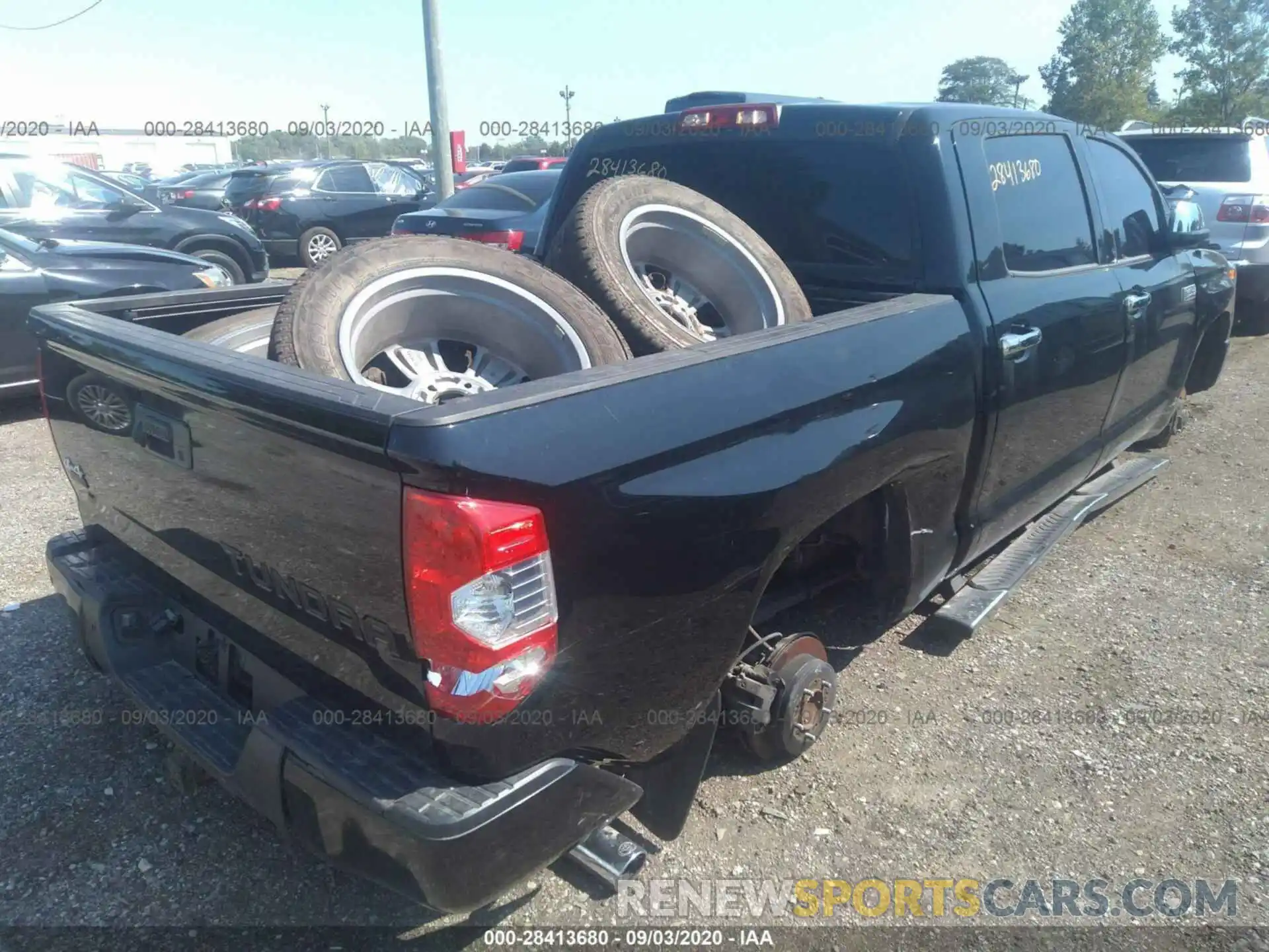 4 Photograph of a damaged car 5TFAY5F1XKX831252 TOYOTA TUNDRA 4WD 2019