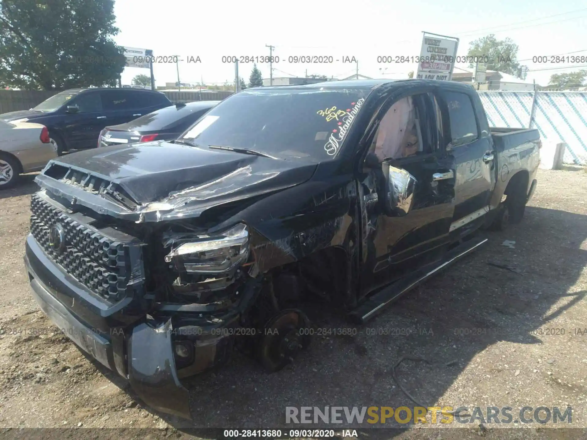 6 Photograph of a damaged car 5TFAY5F1XKX831252 TOYOTA TUNDRA 4WD 2019