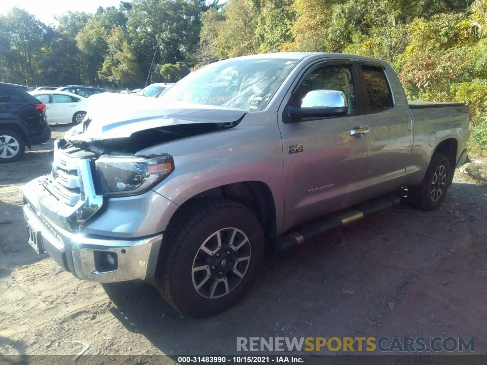 2 Photograph of a damaged car 5TFBY5F10KX824962 TOYOTA TUNDRA 4WD 2019