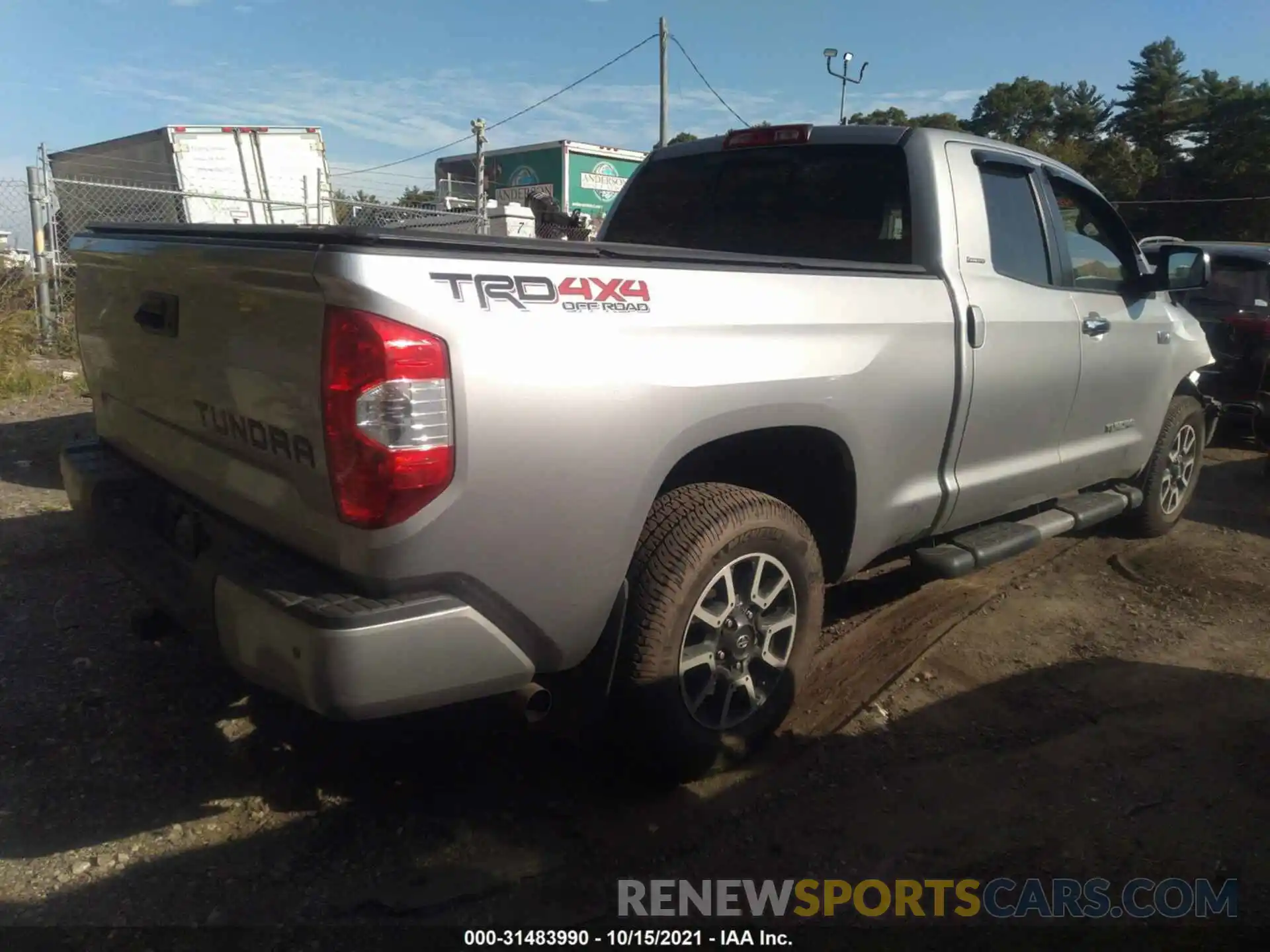 4 Photograph of a damaged car 5TFBY5F10KX824962 TOYOTA TUNDRA 4WD 2019