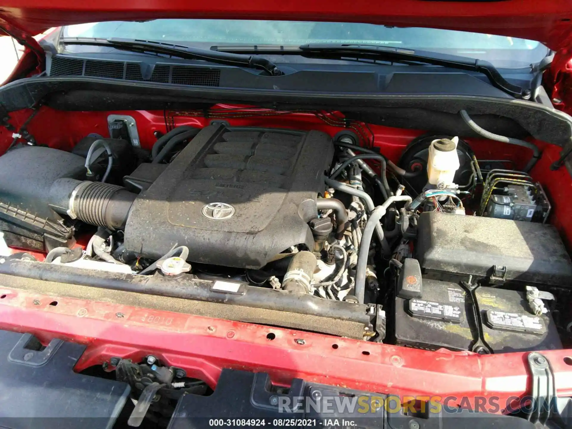 10 Photograph of a damaged car 5TFBY5F13KX865439 TOYOTA TUNDRA 4WD 2019