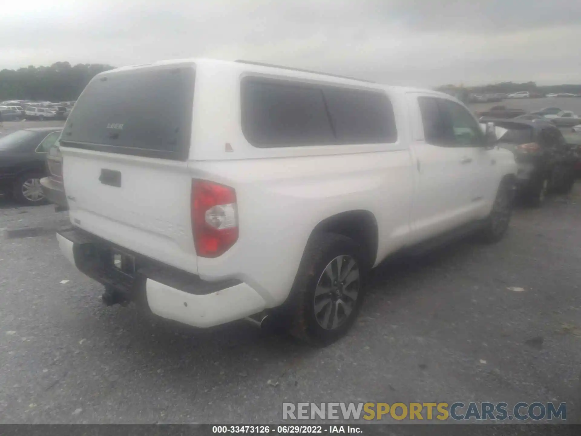 4 Photograph of a damaged car 5TFBY5F16KX792597 TOYOTA TUNDRA 4WD 2019