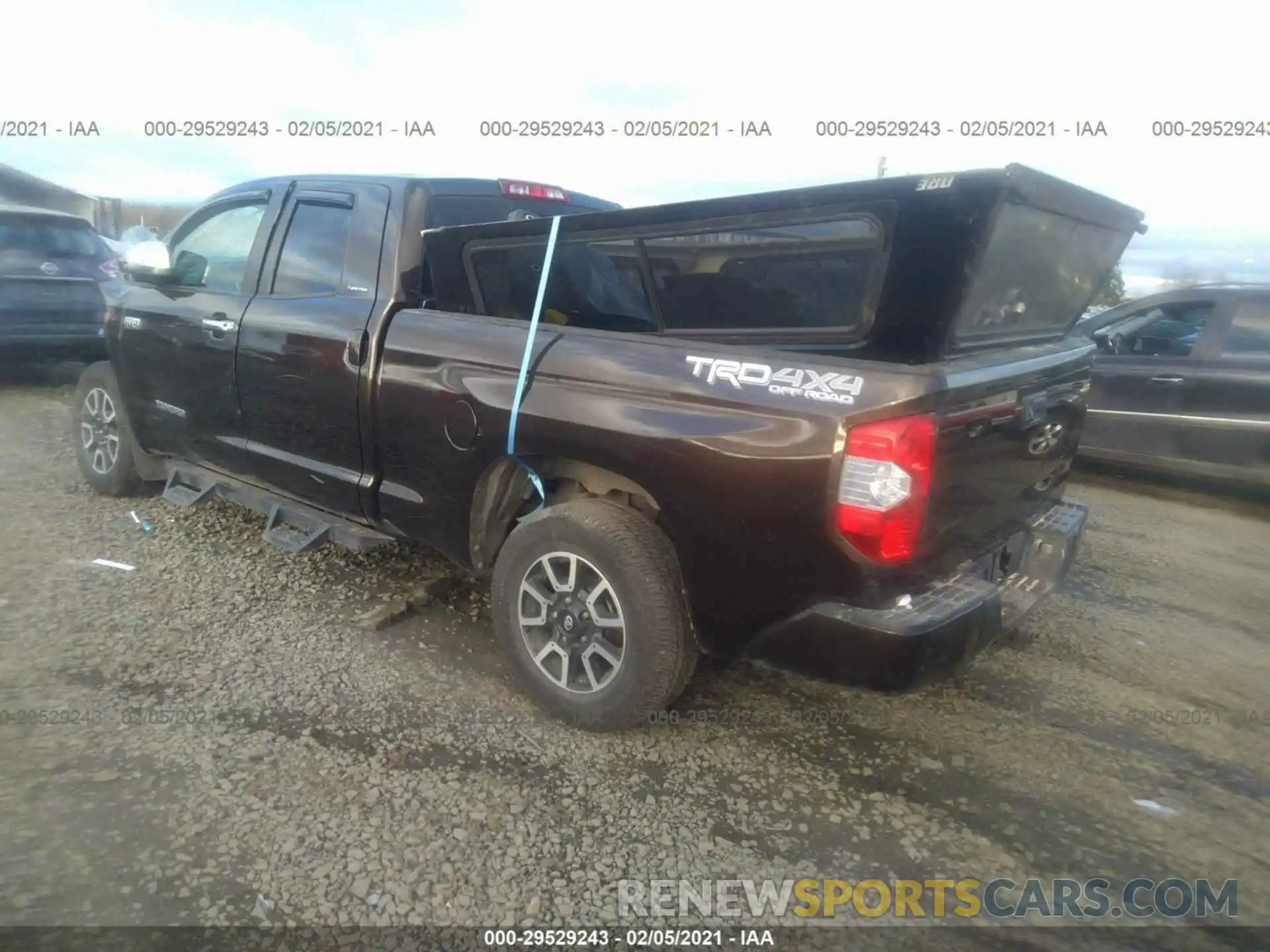 3 Photograph of a damaged car 5TFBY5F16KX845119 TOYOTA TUNDRA 4WD 2019