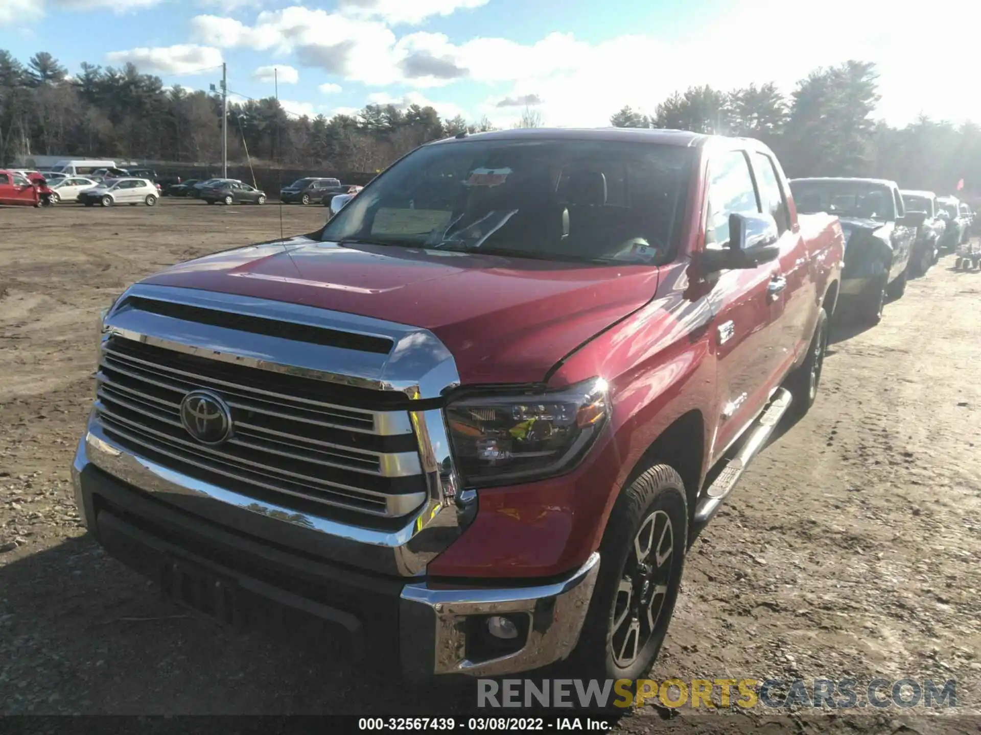 2 Photograph of a damaged car 5TFBY5F17KX782368 TOYOTA TUNDRA 4WD 2019