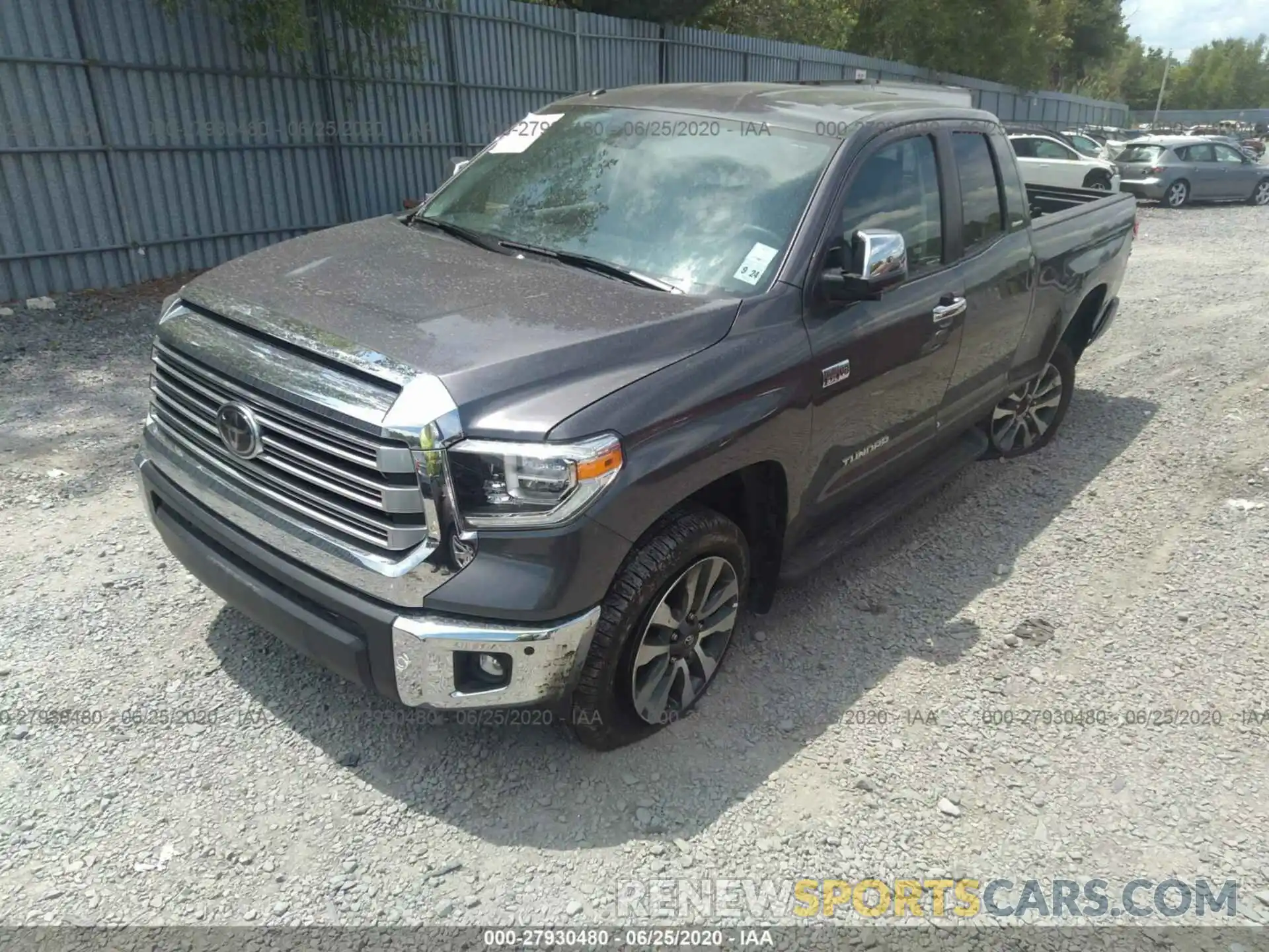 2 Photograph of a damaged car 5TFBY5F17KX859420 TOYOTA TUNDRA 4WD 2019