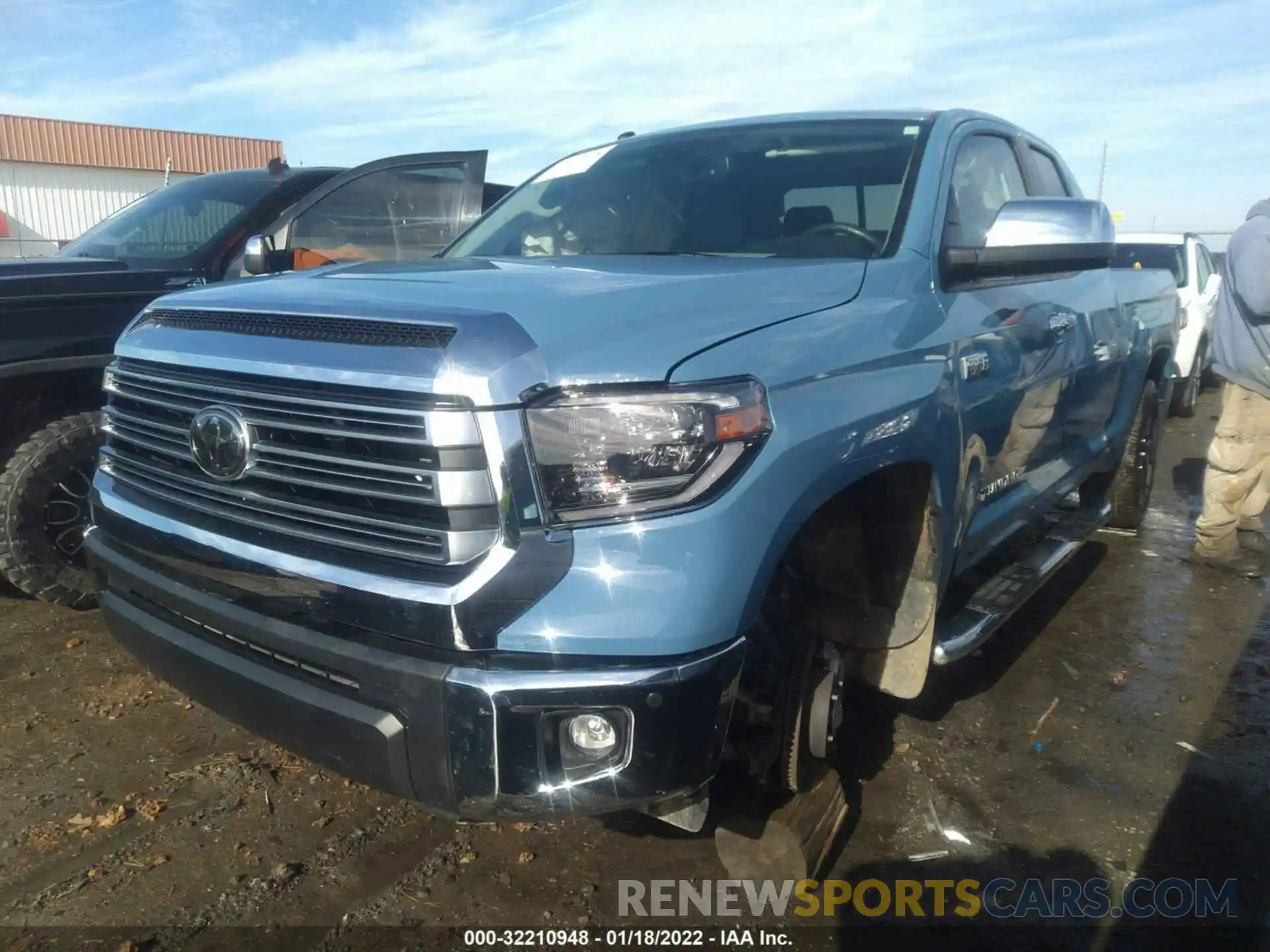 2 Photograph of a damaged car 5TFBY5F18KX870345 TOYOTA TUNDRA 4WD 2019