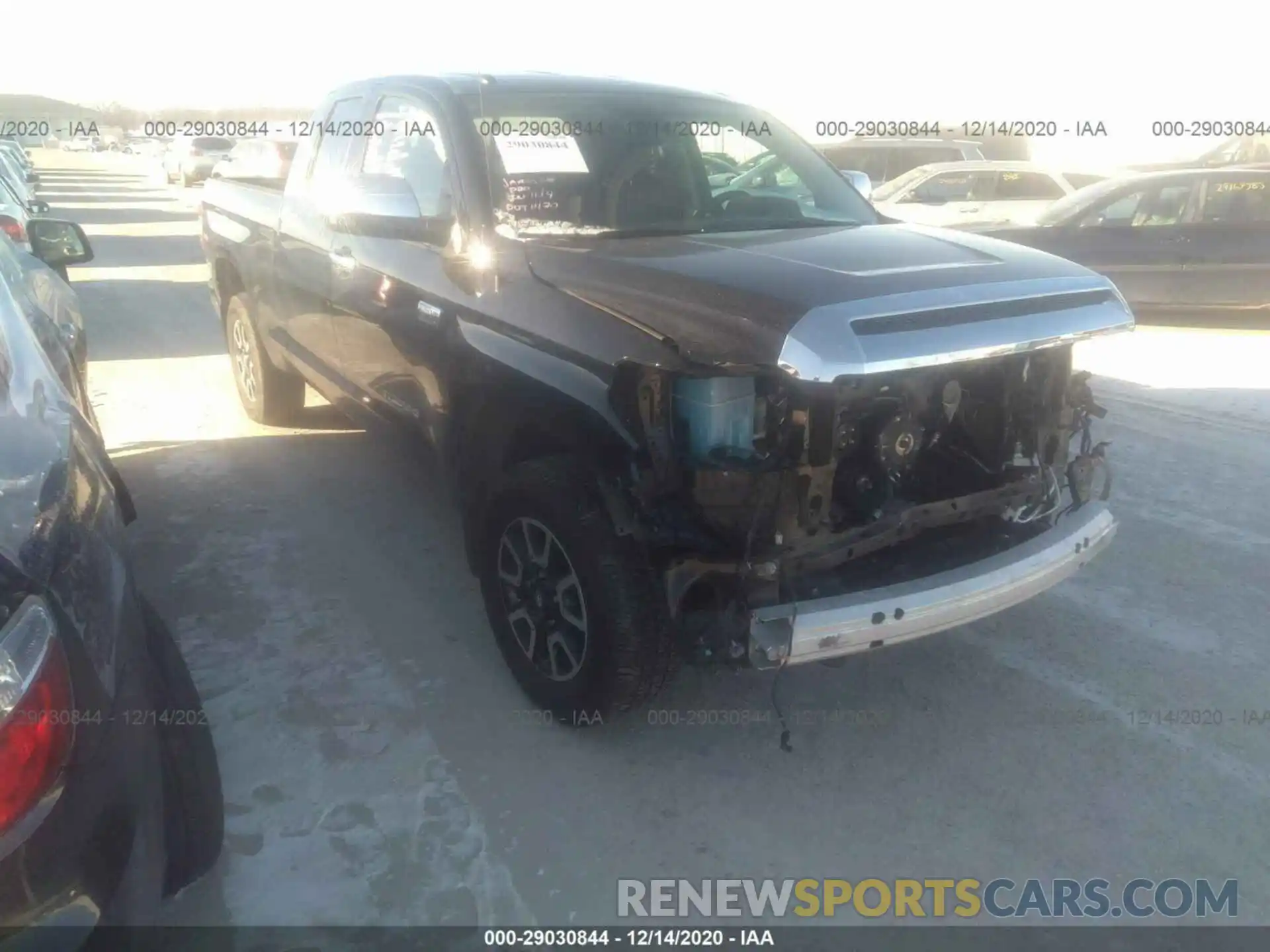 1 Photograph of a damaged car 5TFBY5F1XKX866362 TOYOTA TUNDRA 4WD 2019