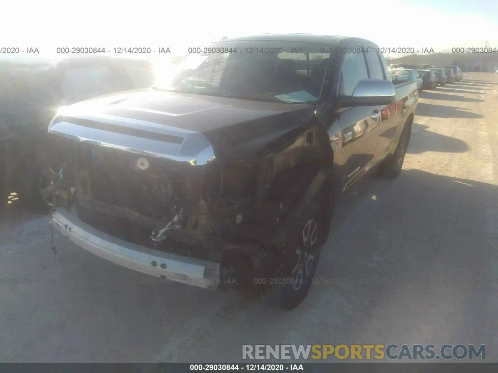 2 Photograph of a damaged car 5TFBY5F1XKX866362 TOYOTA TUNDRA 4WD 2019