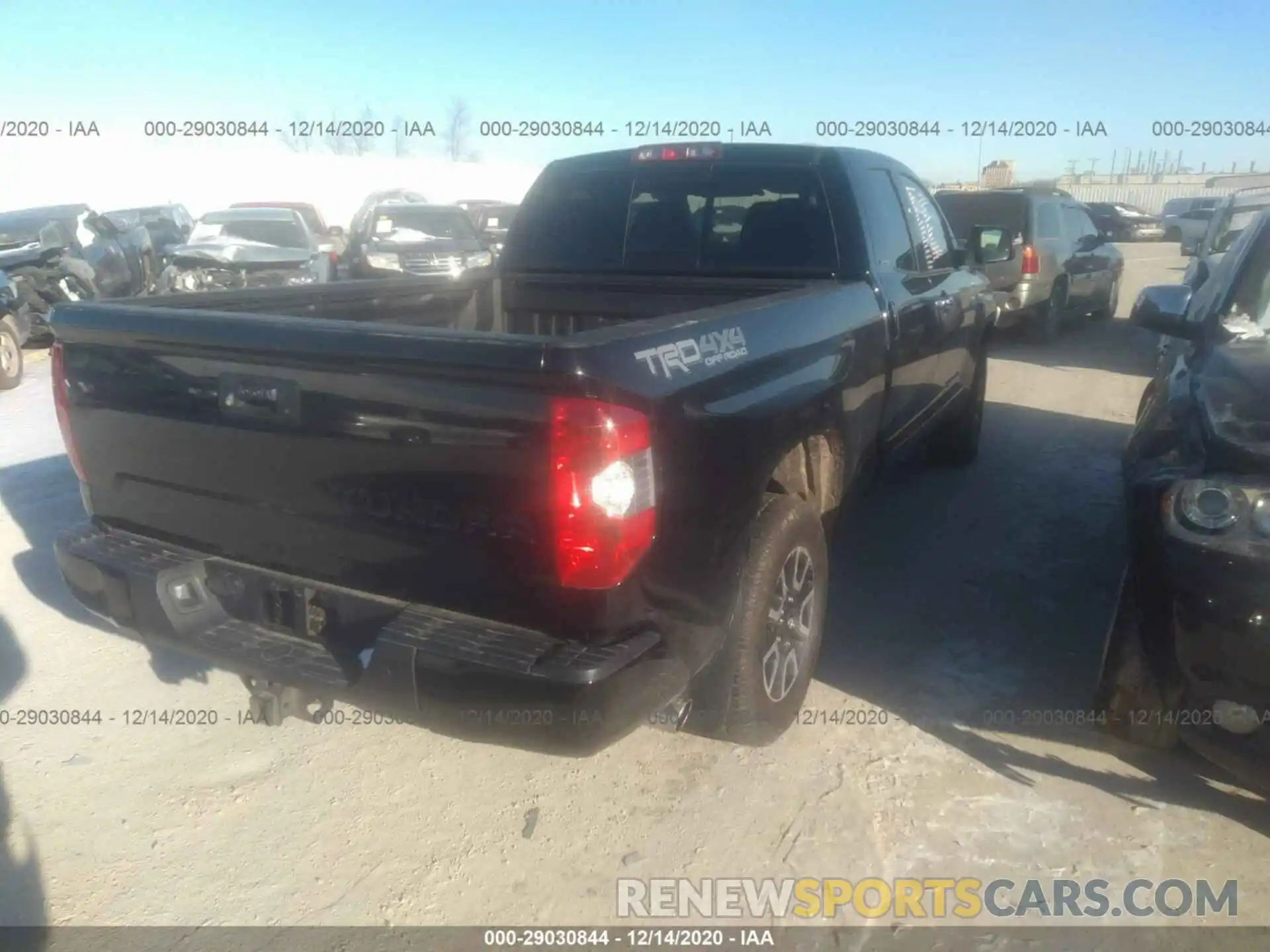 4 Photograph of a damaged car 5TFBY5F1XKX866362 TOYOTA TUNDRA 4WD 2019