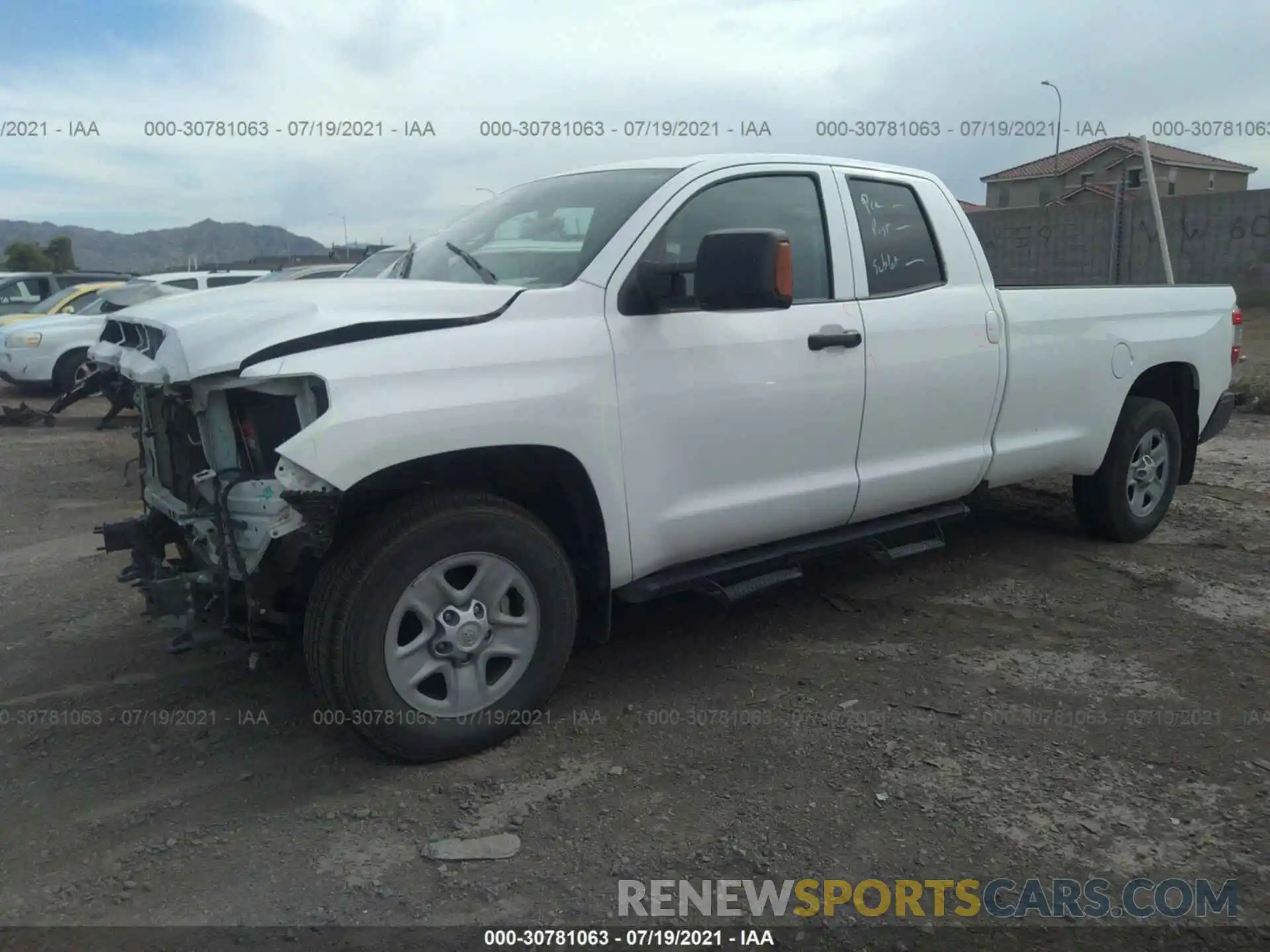 2 Photograph of a damaged car 5TFCY5F10KX025123 TOYOTA TUNDRA 4WD 2019