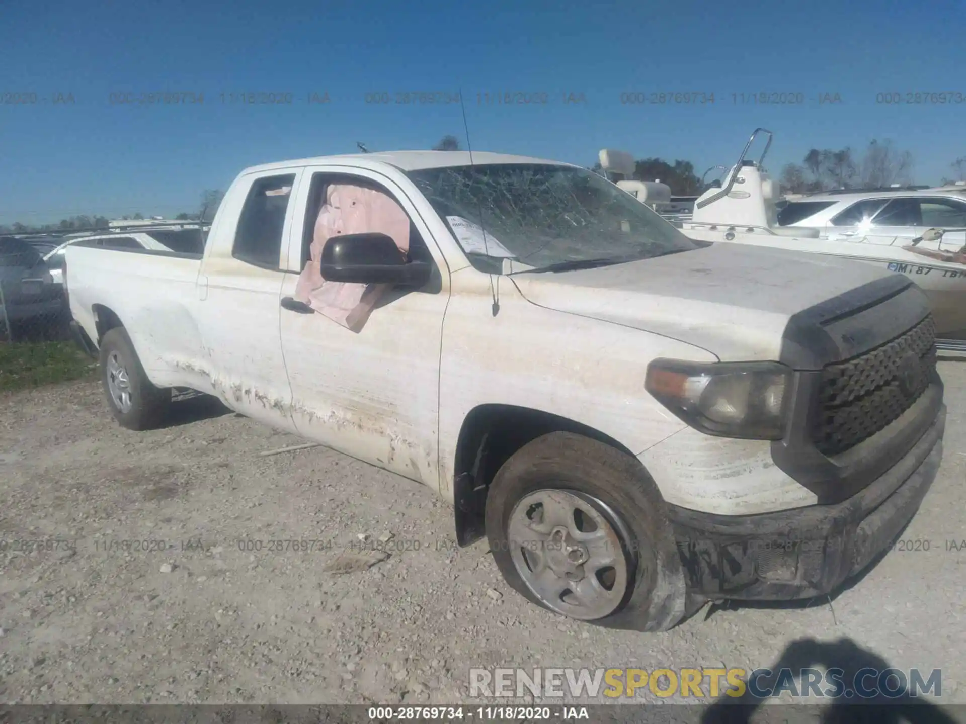 1 Photograph of a damaged car 5TFCY5F13KX024984 TOYOTA TUNDRA 4WD 2019