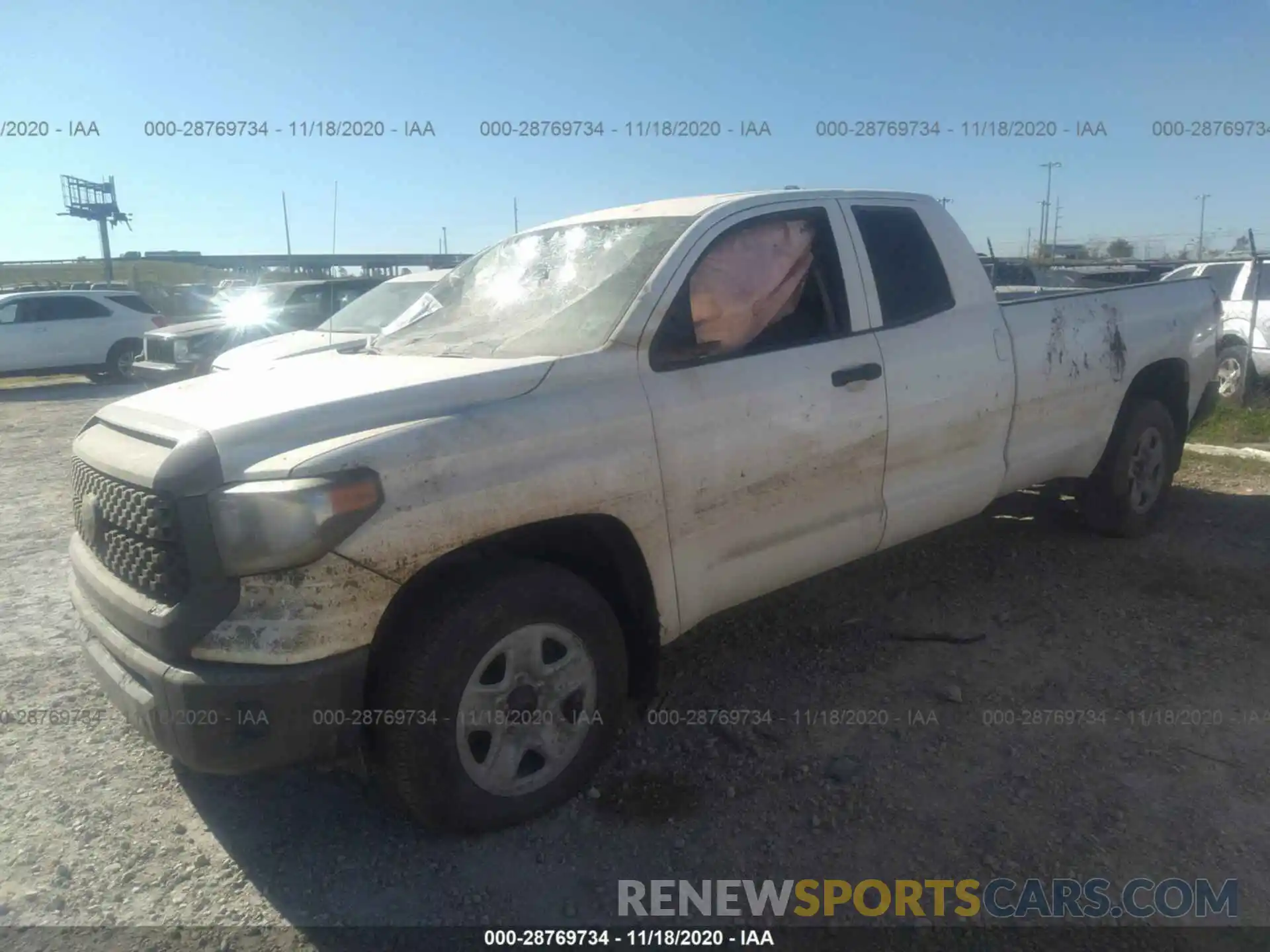 2 Photograph of a damaged car 5TFCY5F13KX024984 TOYOTA TUNDRA 4WD 2019