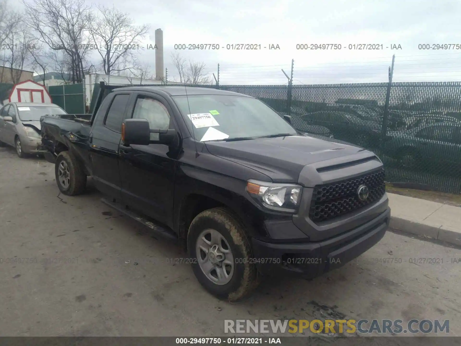 1 Photograph of a damaged car 5TFCY5F14KX024542 TOYOTA TUNDRA 4WD 2019