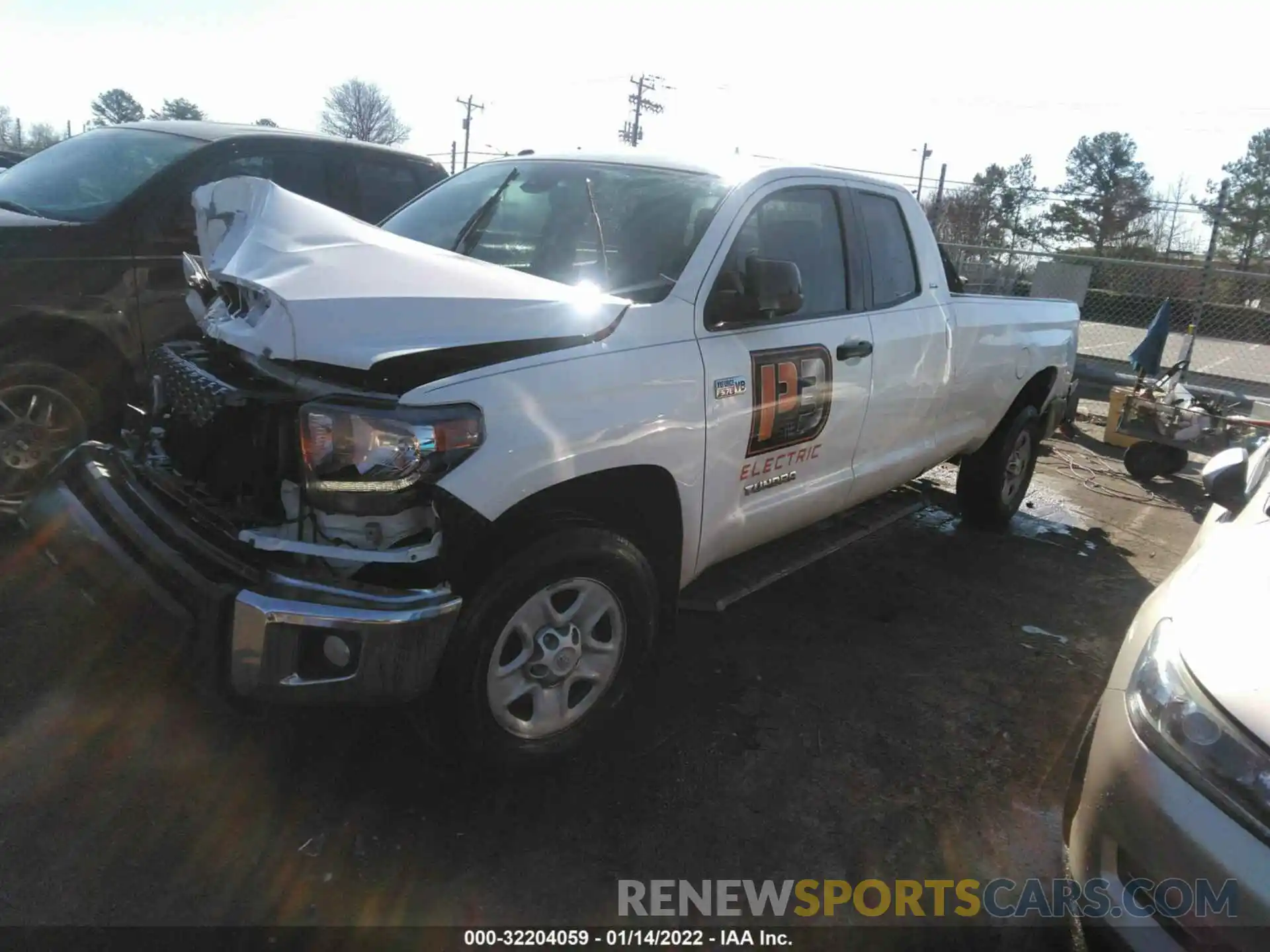 2 Photograph of a damaged car 5TFCY5F15KX024100 TOYOTA TUNDRA 4WD 2019