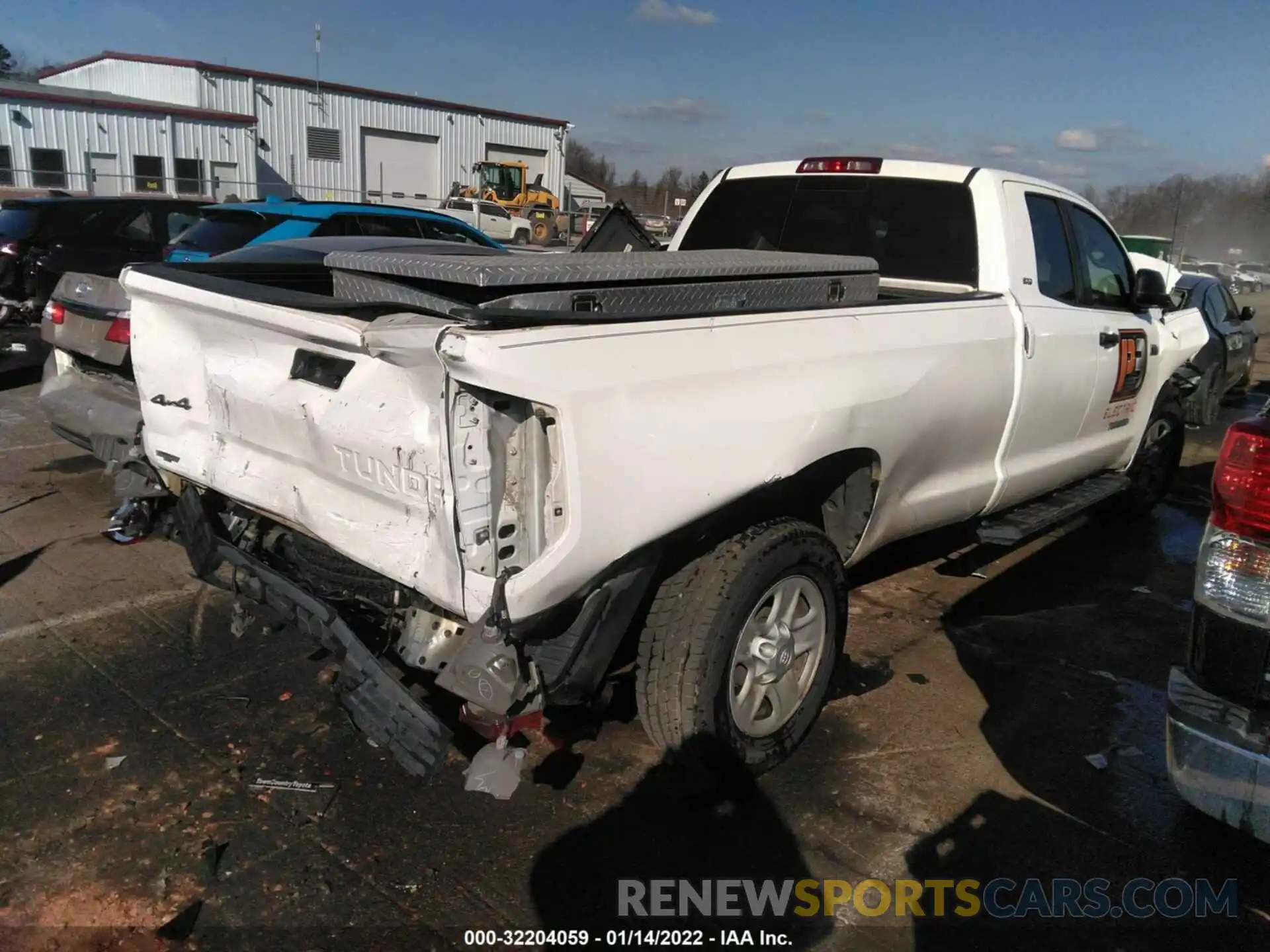 4 Photograph of a damaged car 5TFCY5F15KX024100 TOYOTA TUNDRA 4WD 2019